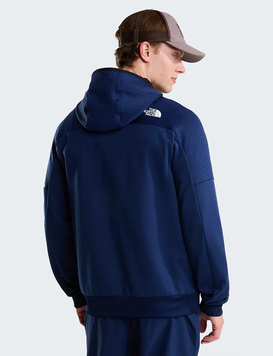 The North Face - M MOUNTAIN ATHLETICS FULL ZIP FLEECE 2.0 - kapuutsiga dressipluusid - summit navy - 5