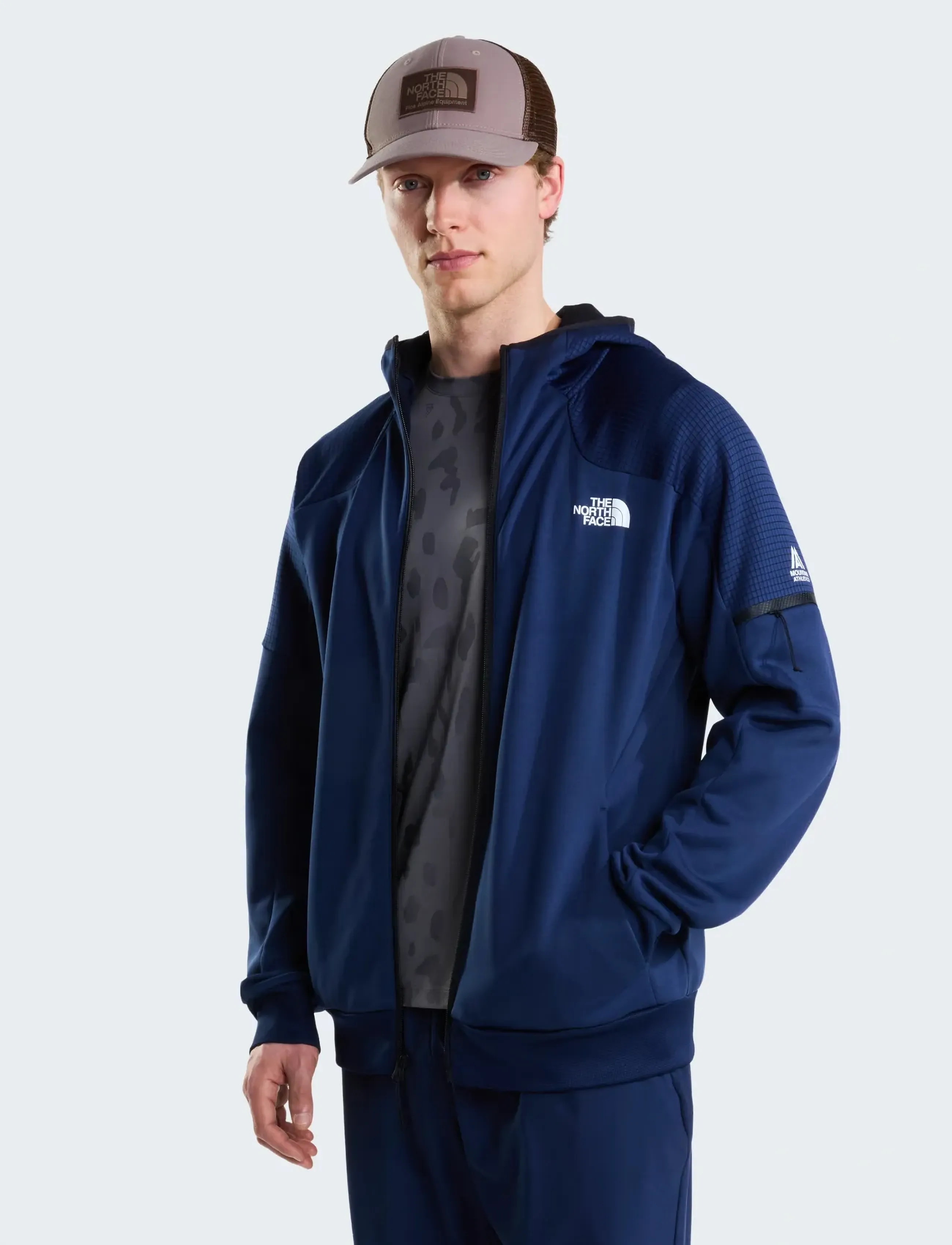 THE NORTH FACE M Mountain Athletics Full Zip Fleece 2.0 tröjor herr – bild 5