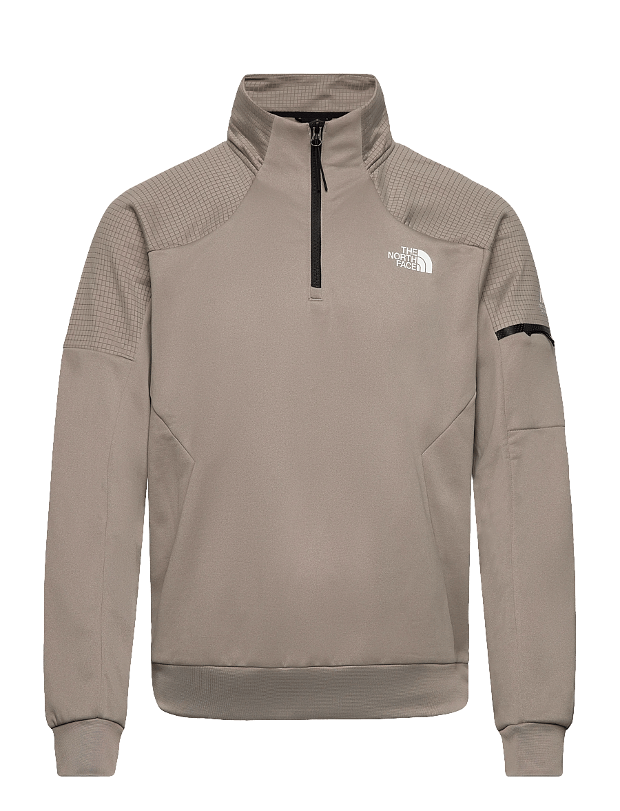 The North Face - M MOUNTAIN ATHLETICS 1/4 ZIP FLEECE 2.0 - fleece & midlayer - stone slab - 1