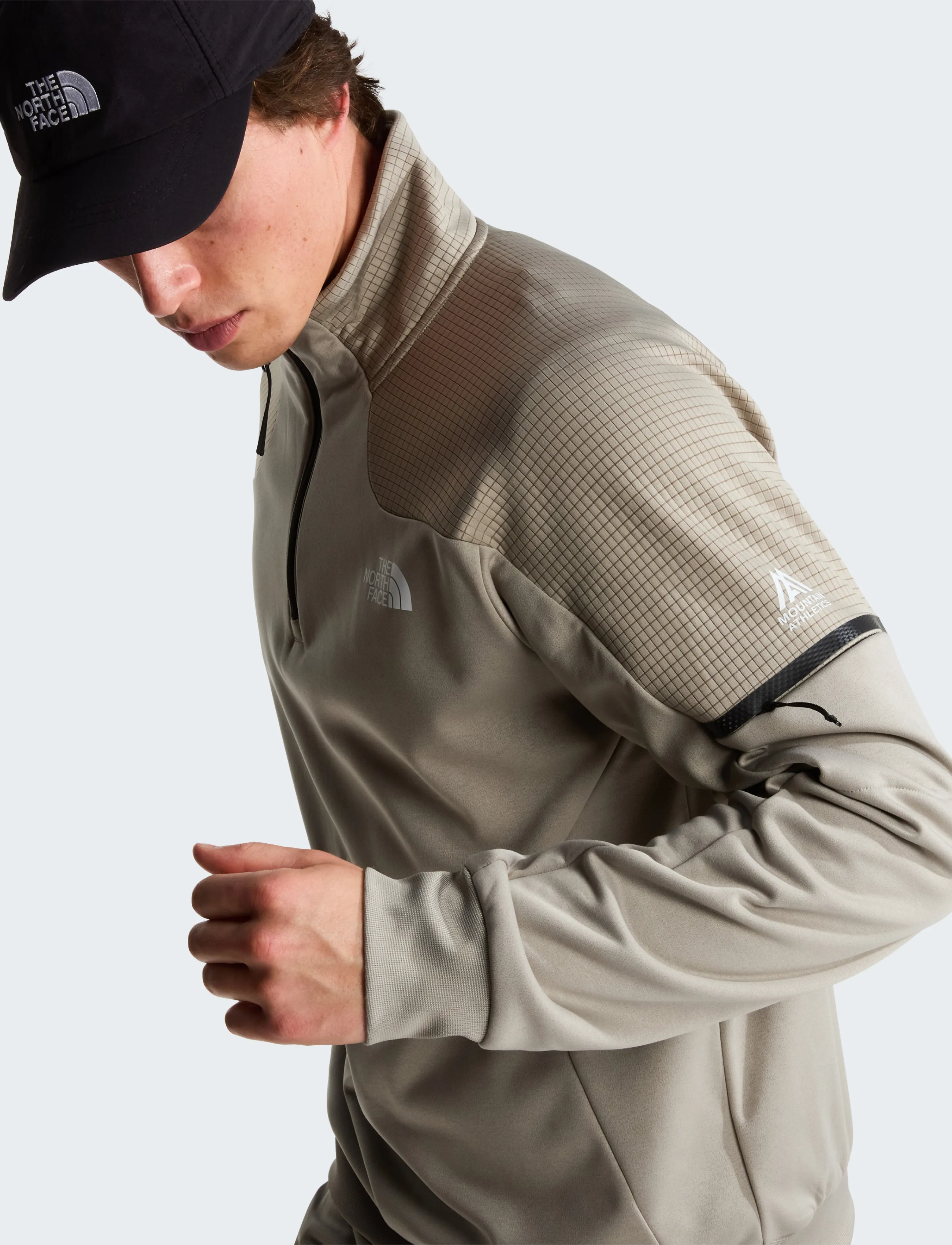 THE NORTH FACE M Mountain Athletics 1/4 Zip Fleece 2.0 tröjor herr – bild 7