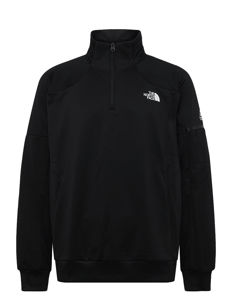 The North Face - M MOUNTAIN ATHLETICS 1/4 ZIP FLEECE 2.0 - fleece & midlayer - tnf black - 1