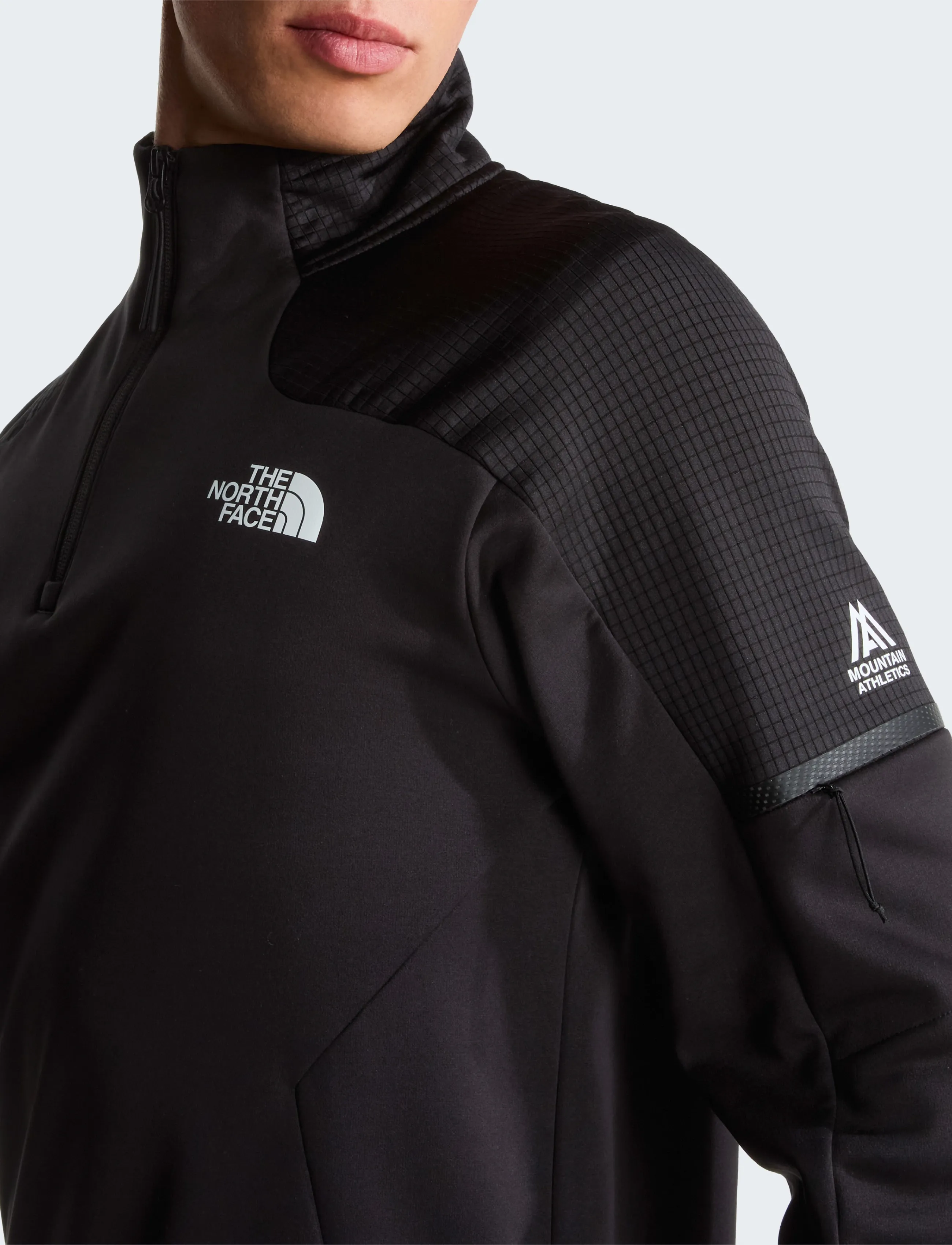 THE NORTH FACE M Mountain Athletics 1/4 Zip Fleece 2.0 tröjor herr – bild 5