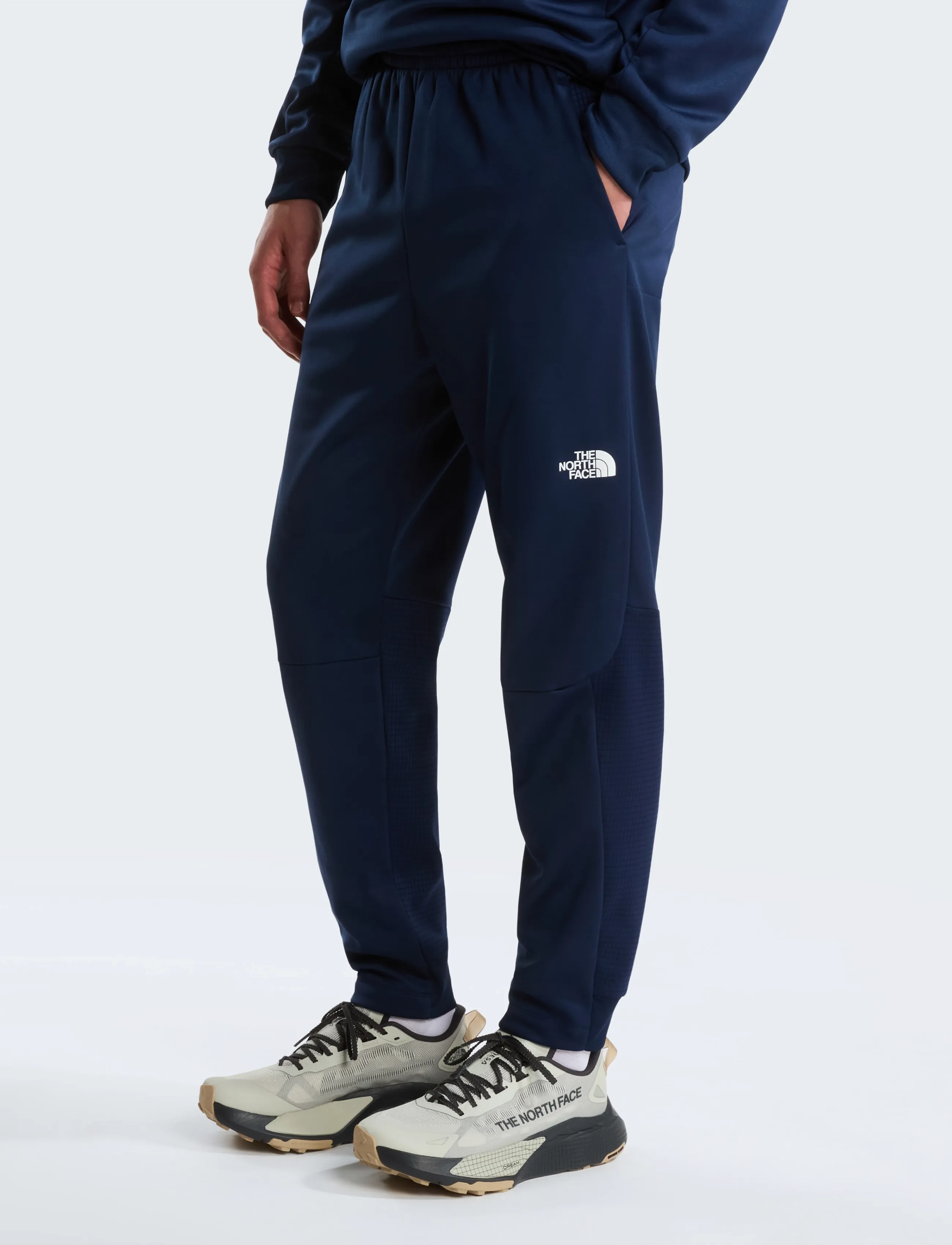 The North Face M Mountain Athletics Fleece Pant 2.0, Mænd, Fleecebukser, Navy, Str: XXL