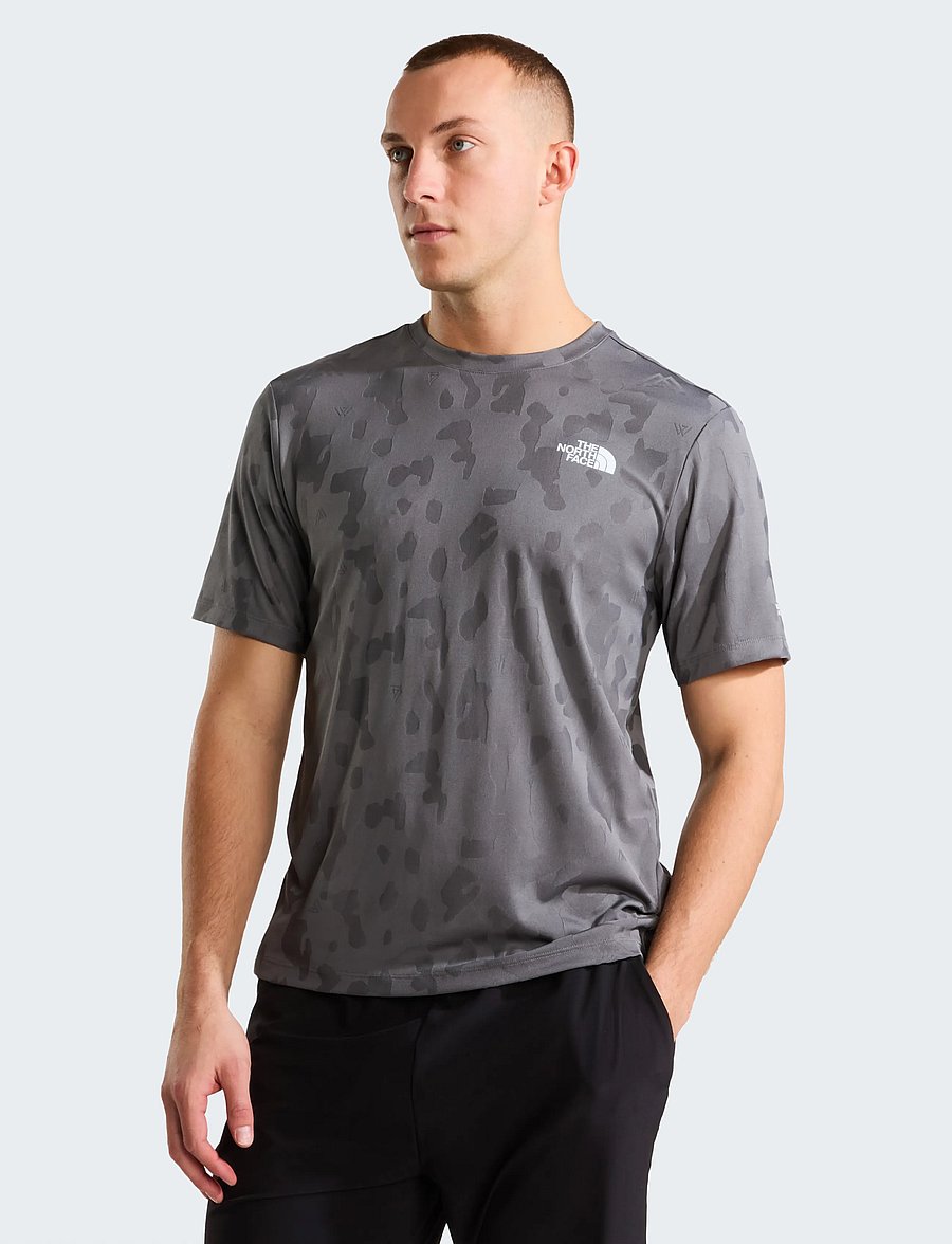 The North Face - M MOUNTAIN ATHLETICS SS TEE 2.0 - t-shirts - smoked pearl - 0