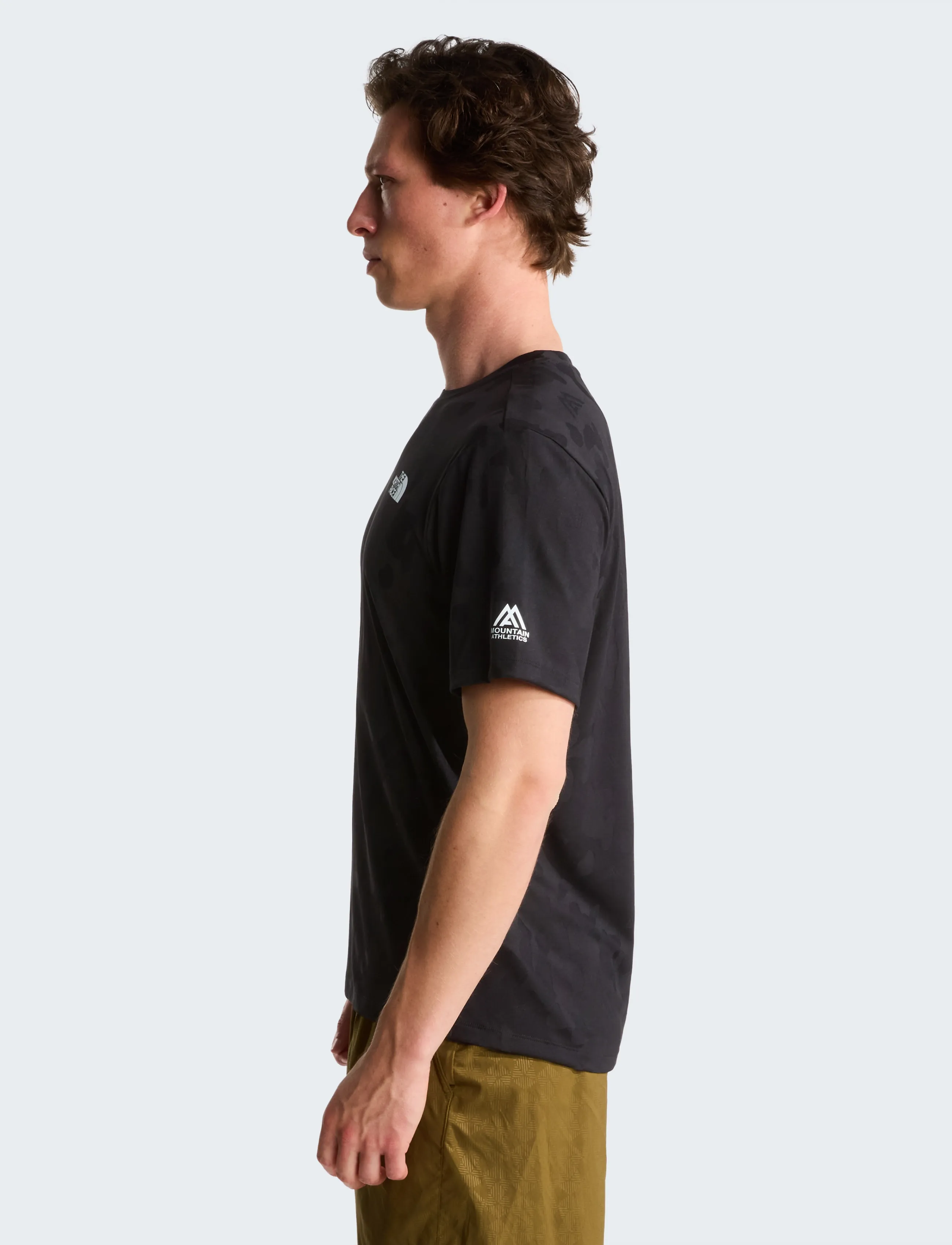 The North Face - M MOUNTAIN ATHLETICS SS TEE 2.0 - t-shirts - tnf black - 4