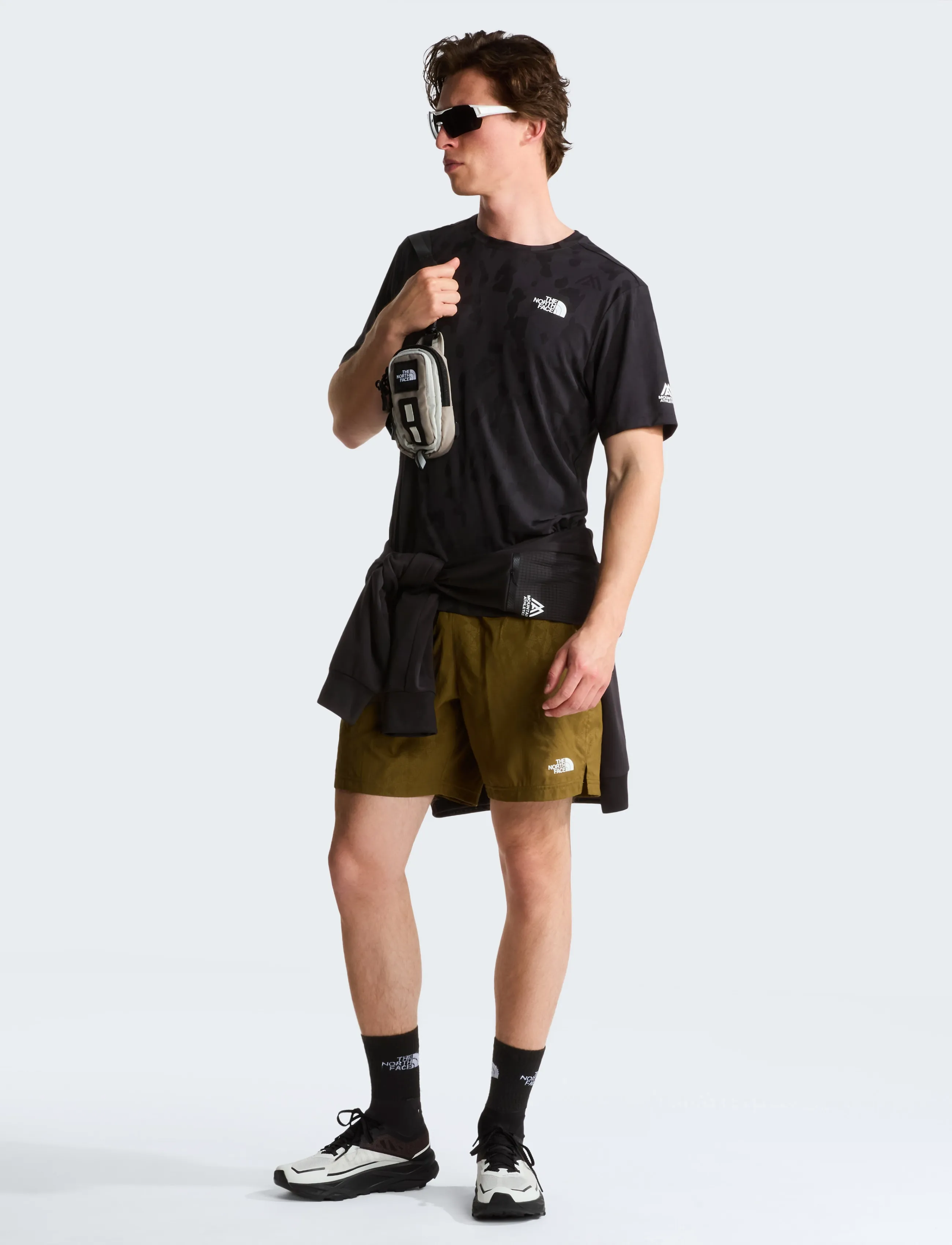 The North Face - M MOUNTAIN ATHLETICS SS TEE 2.0 - t-shirts - tnf black - 5