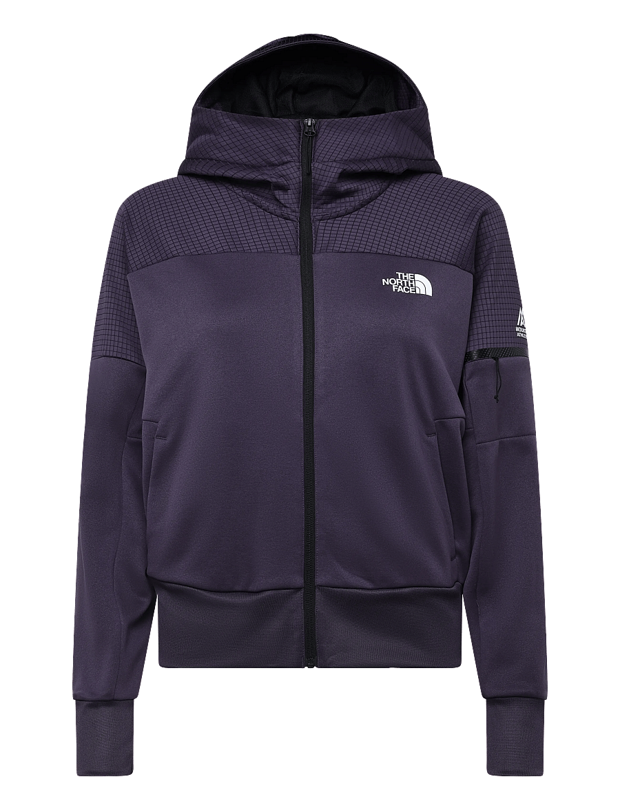 The North Face - W MOUNTAIN ATHLETICS FULL ZIP FLEECE 2.0 - trainingsjacken - endless dusk - 1