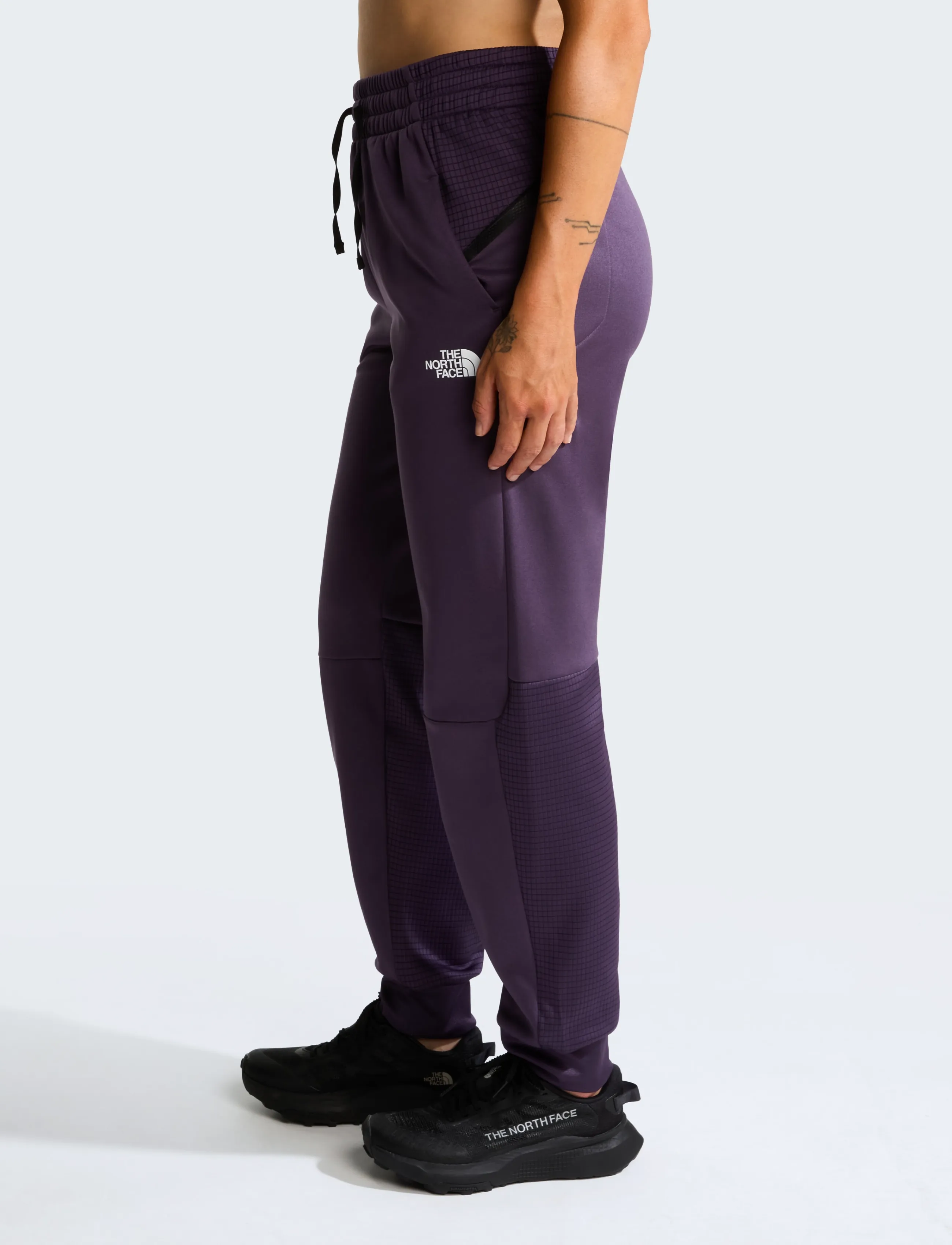 The North Face - W MOUNTAIN ATHLETICS FLEECE PANT 2.0 - träningsbyxor - endless dusk - 4