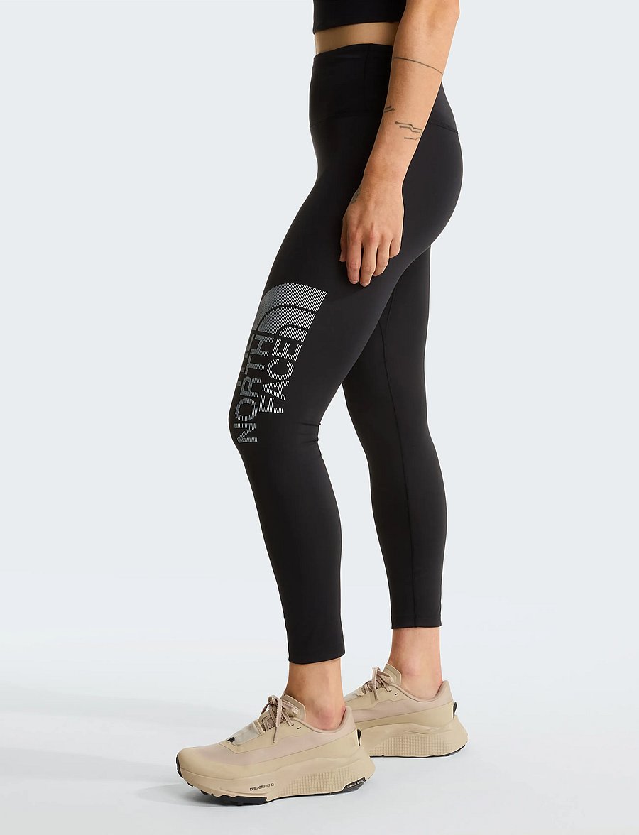 The North Face - W FLEX 25IN TIGHT-GRAPHIC - treeningretuusid - tnf black - 4