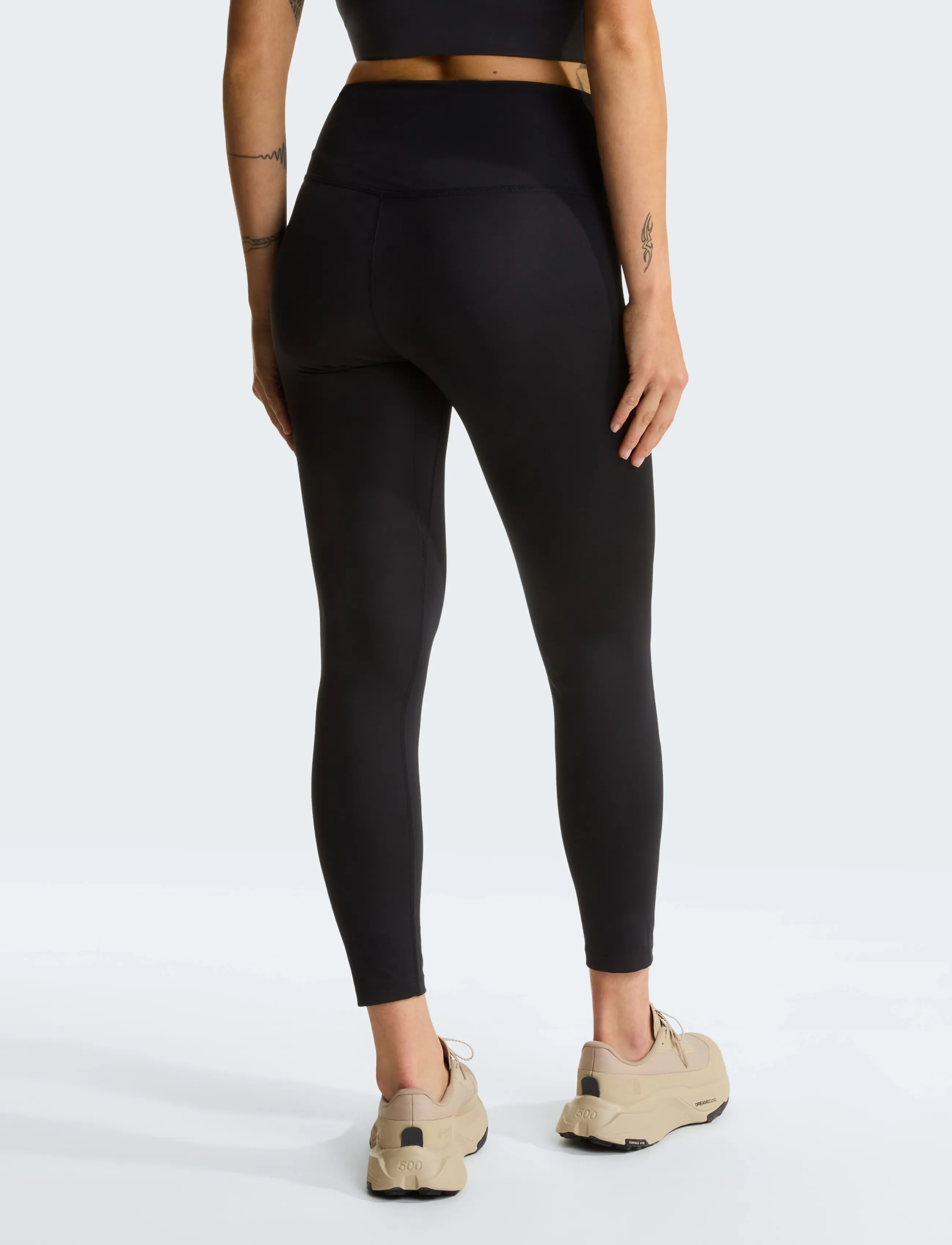 The North Face - W FLEX 25IN TIGHT-GRAPHIC - treeningretuusid - tnf black - 5