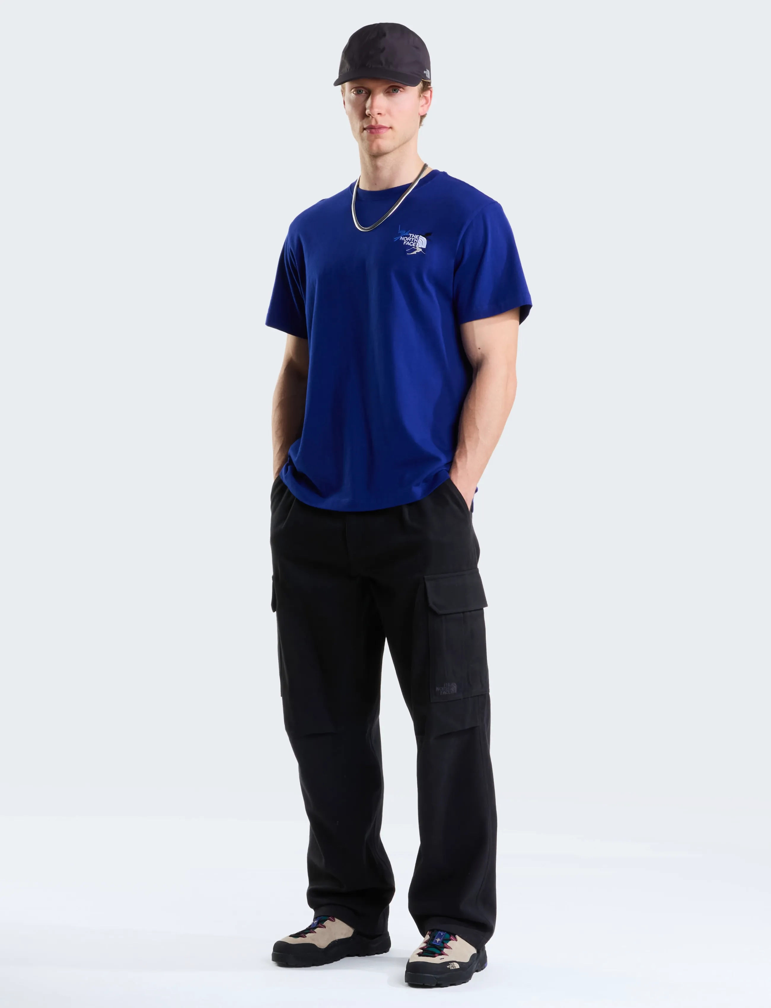 The North Face - U OFF PISTE EMBRO RLX SS TEE-GRAPHIC - oberteile & t-shirts - bold blue - 3