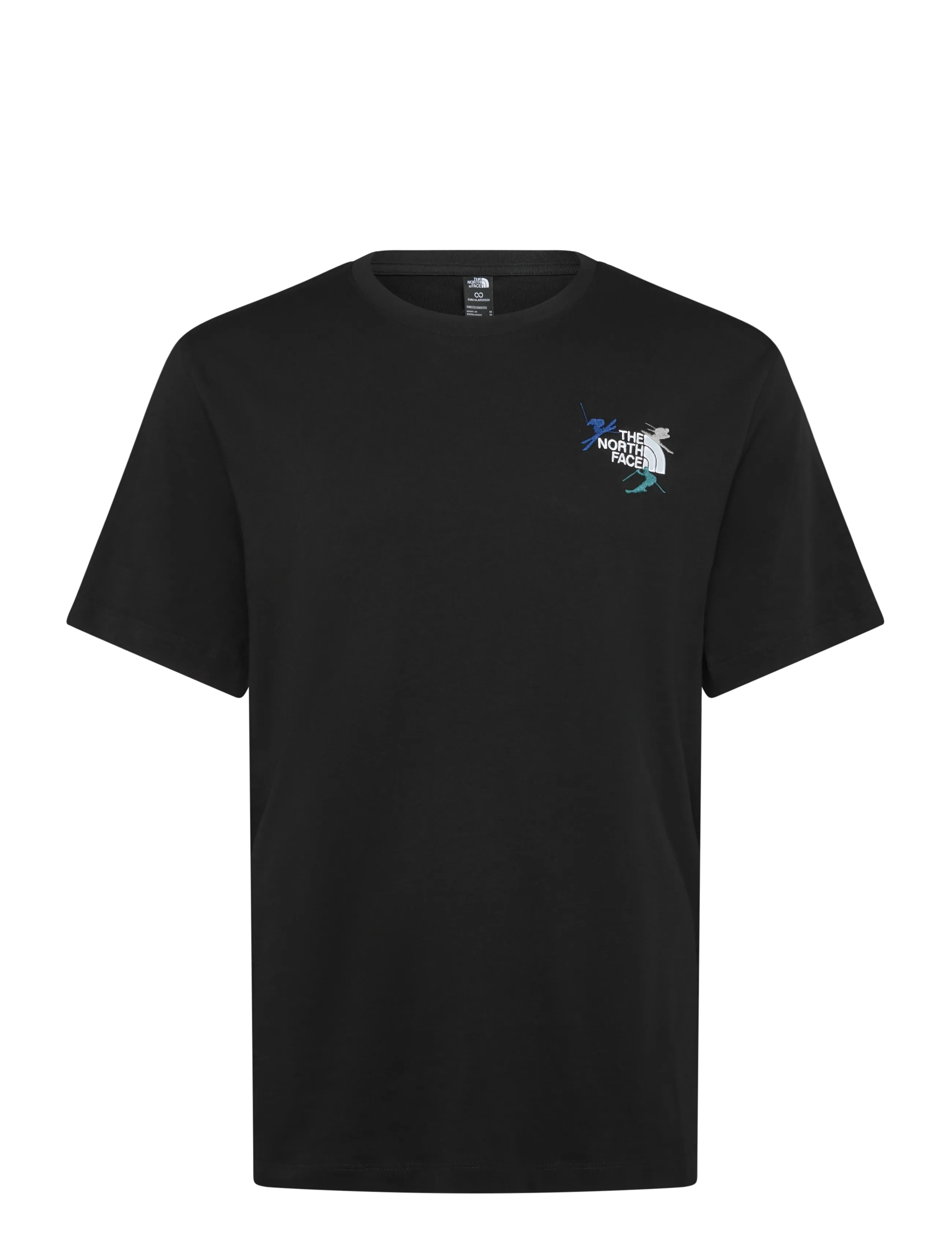 The North Face U OFF PISTE EMBRO RLX SS TEE-GRAPHIC - Vis alt - TNF BLACK / black