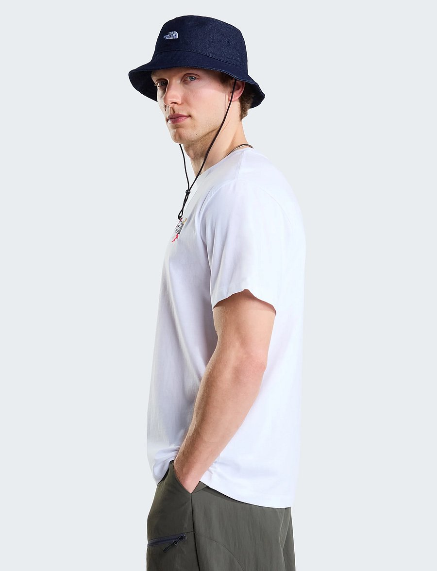 The North Face - U OFF PISTE EMBRO RLX SS TEE-GRAPHIC - tops & t-shirts - tnf white - 4