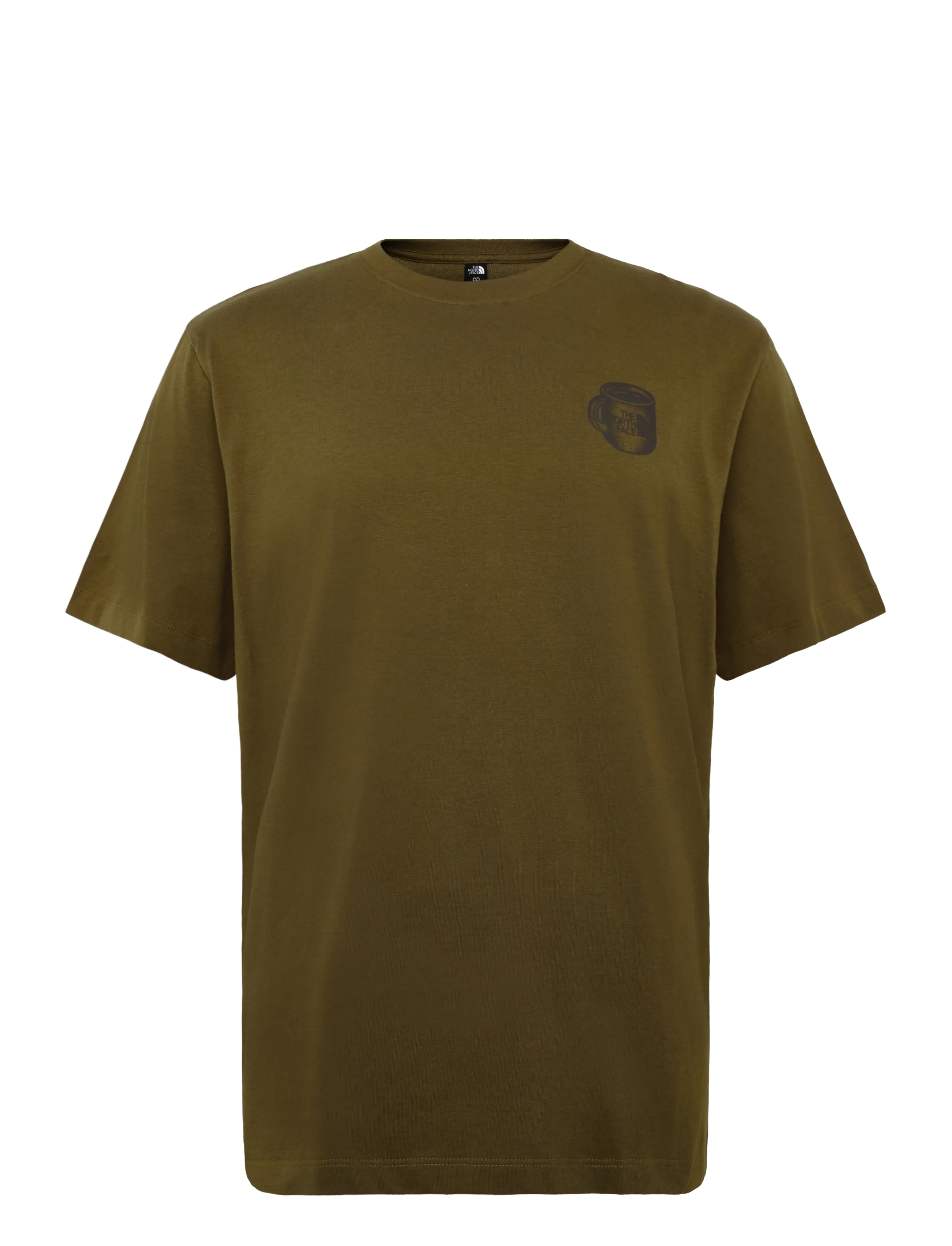 The North Face U BASECAMP BARISTA RLX SS TEE-GRAPHIC - Toppe & T-shirts - CARAWAY SEED / khaki/green
