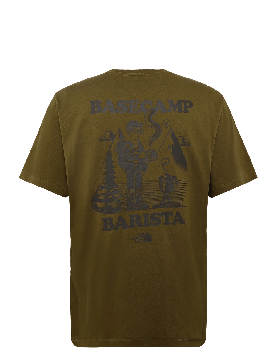 The North Face - U BASECAMP BARISTA RLX SS TEE-GRAPHIC - t-shirts - caraway seed - 2