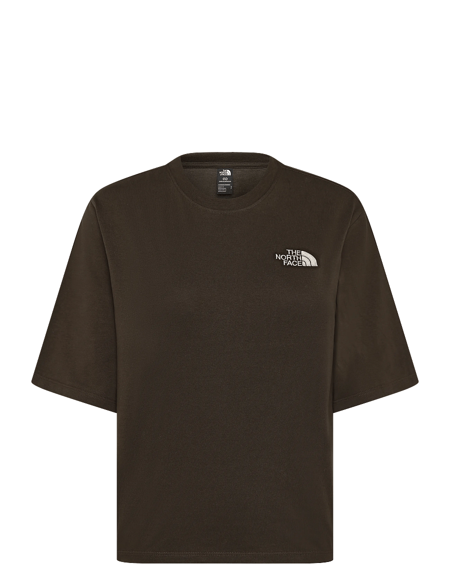 The North Face - W HIKE PICNIC BOXY SS TEE-GRAPHIC - t-shirts - dark chestnut - 1