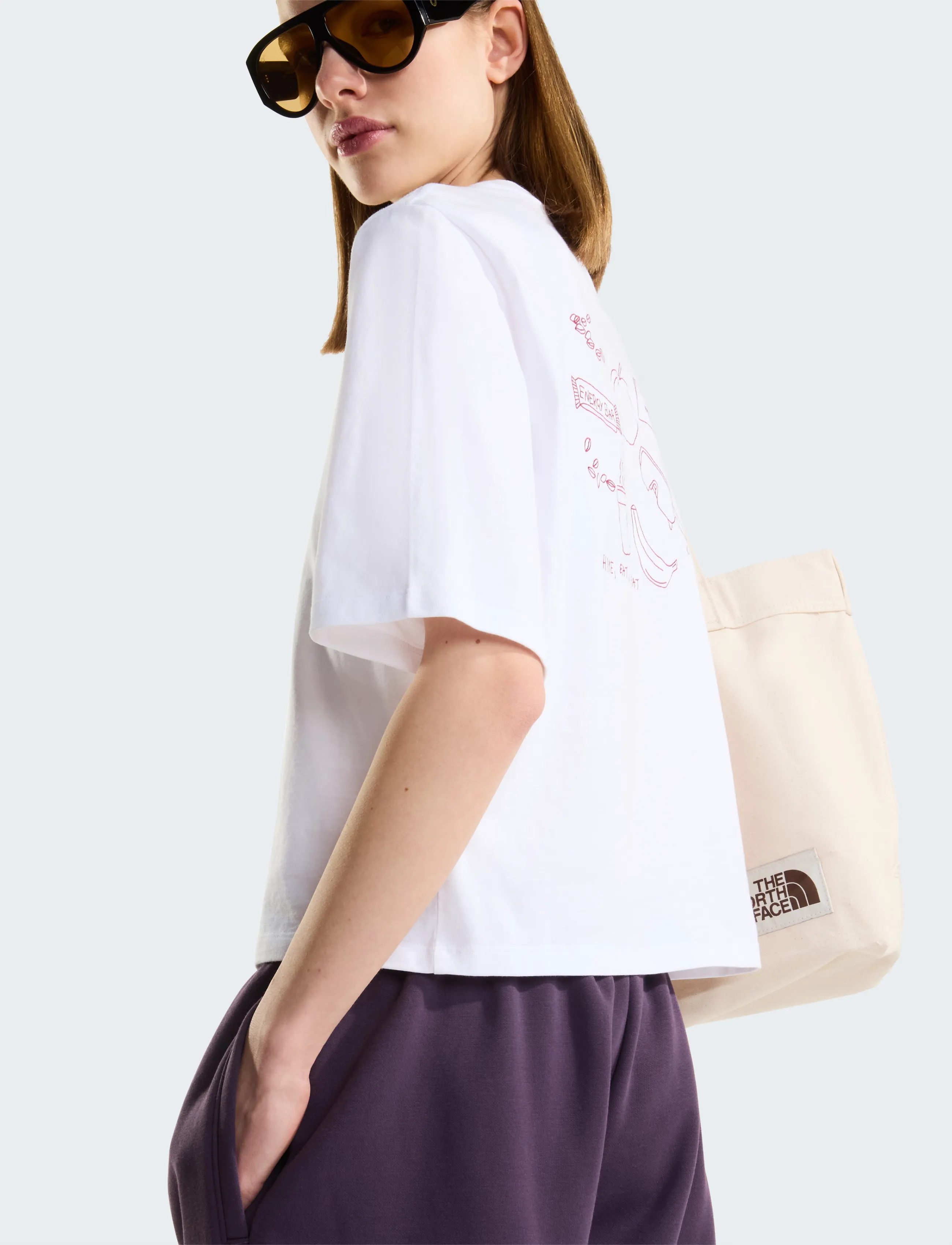 THE NORTH FACE W Hike Picnic Boxy Ss Tee-Graphic t-shirts dam – bild 7
