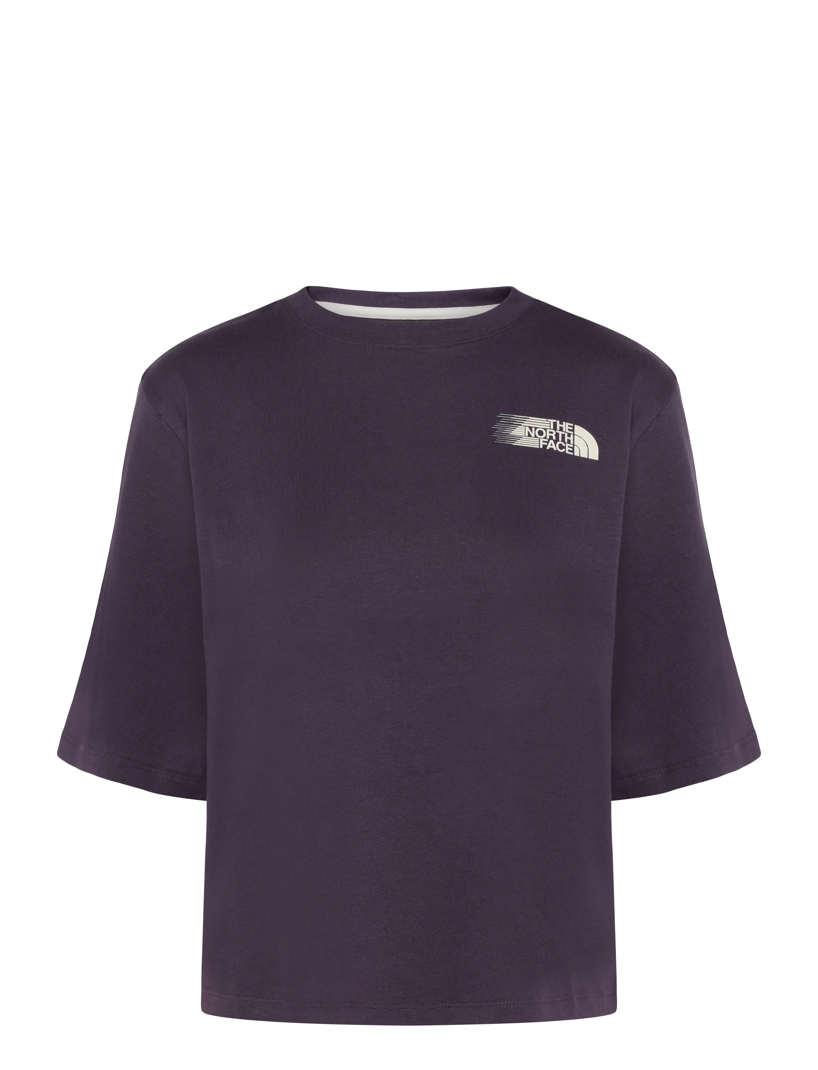 The North Face W RETRO TRAIL BOXY SS TEE-GRAPHIC - The North Face - ENDLESS DUSK / purple