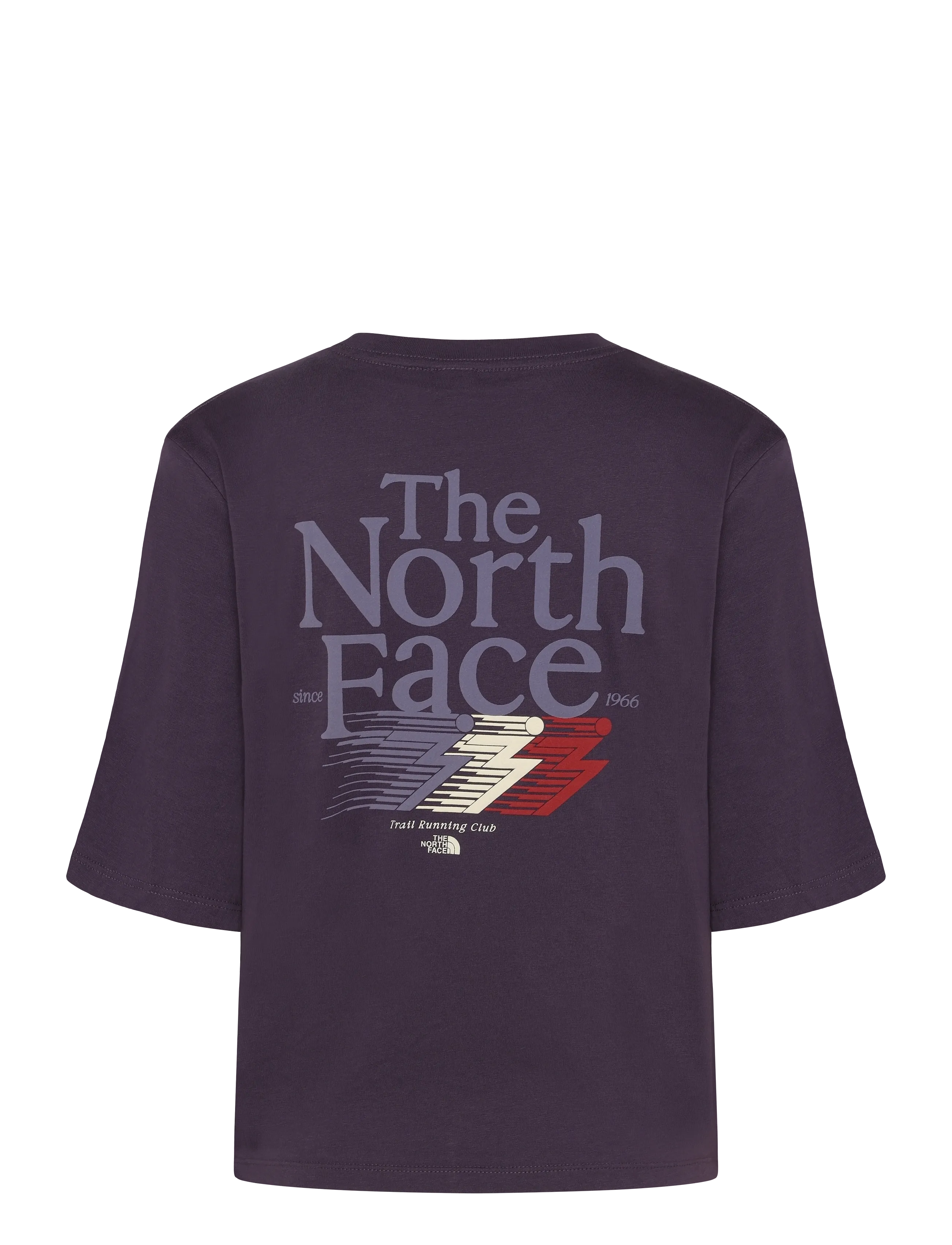 The North Face - W RETRO TRAIL BOXY SS TEE-GRAPHIC - t-shirts - endless dusk - 2