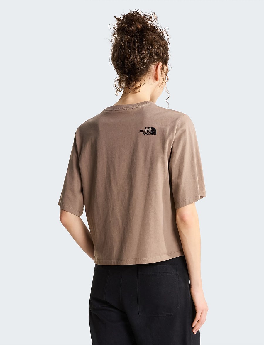 The North Face - W SKI EMBRO BOXY SS TEE-GRAPHIC - t-shirts - garnet - 5