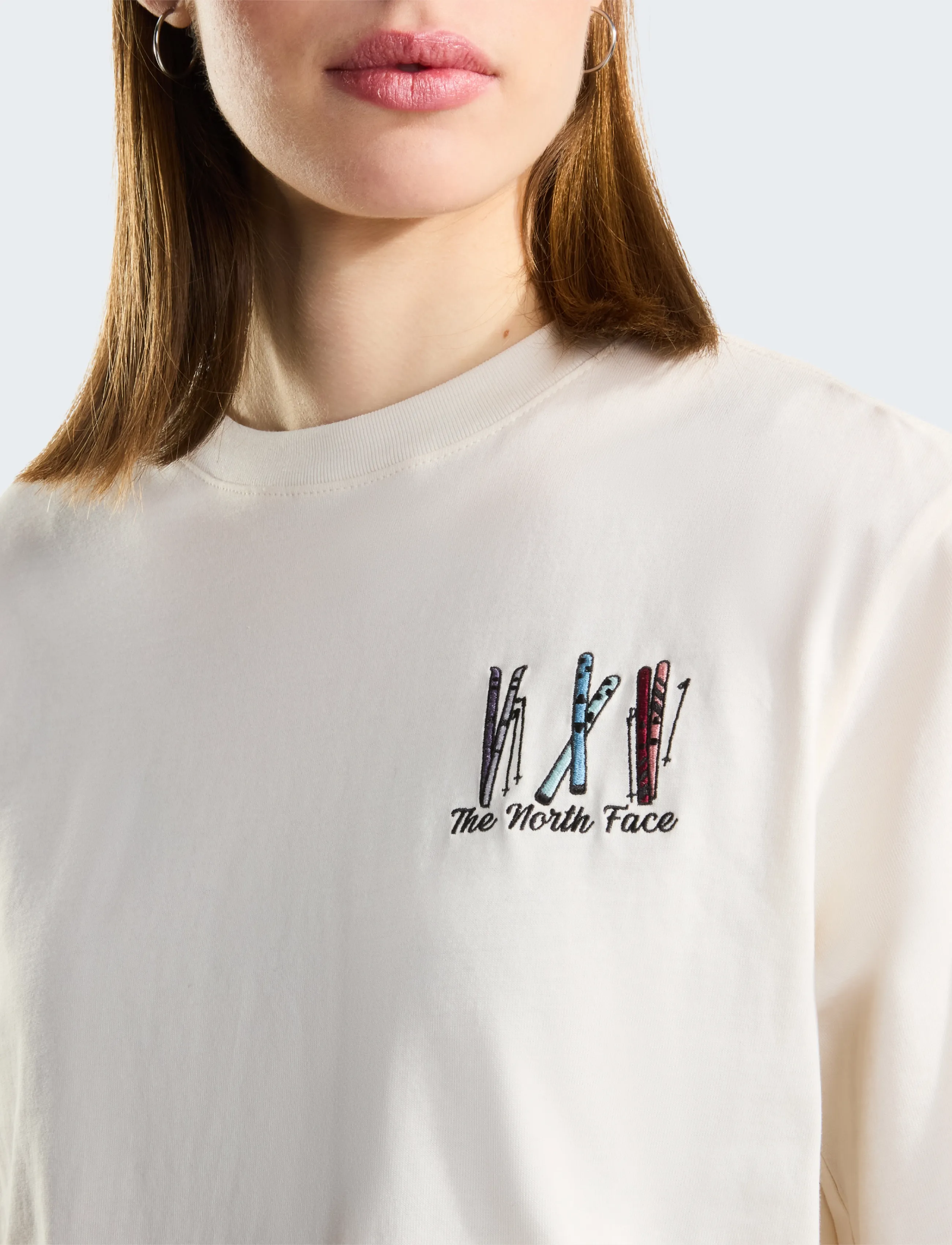 THE NORTH FACE W Ski Embro Boxy Ss Tee-Graphic t-shirts dam – bild 5