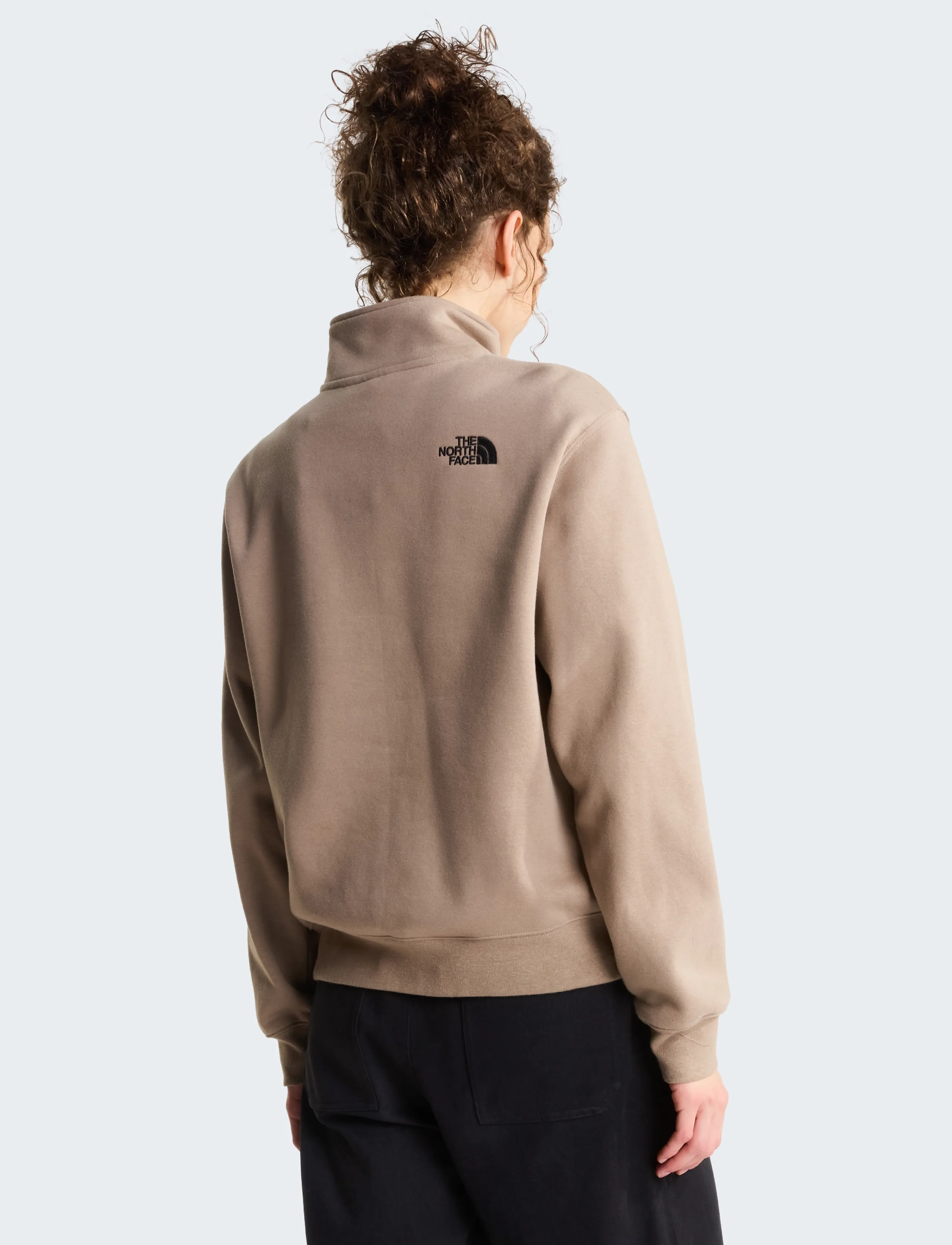 The North Face - W SKI EMBRO RELAXED 1/4 ZIP - GRAPHIC - garnet - 5