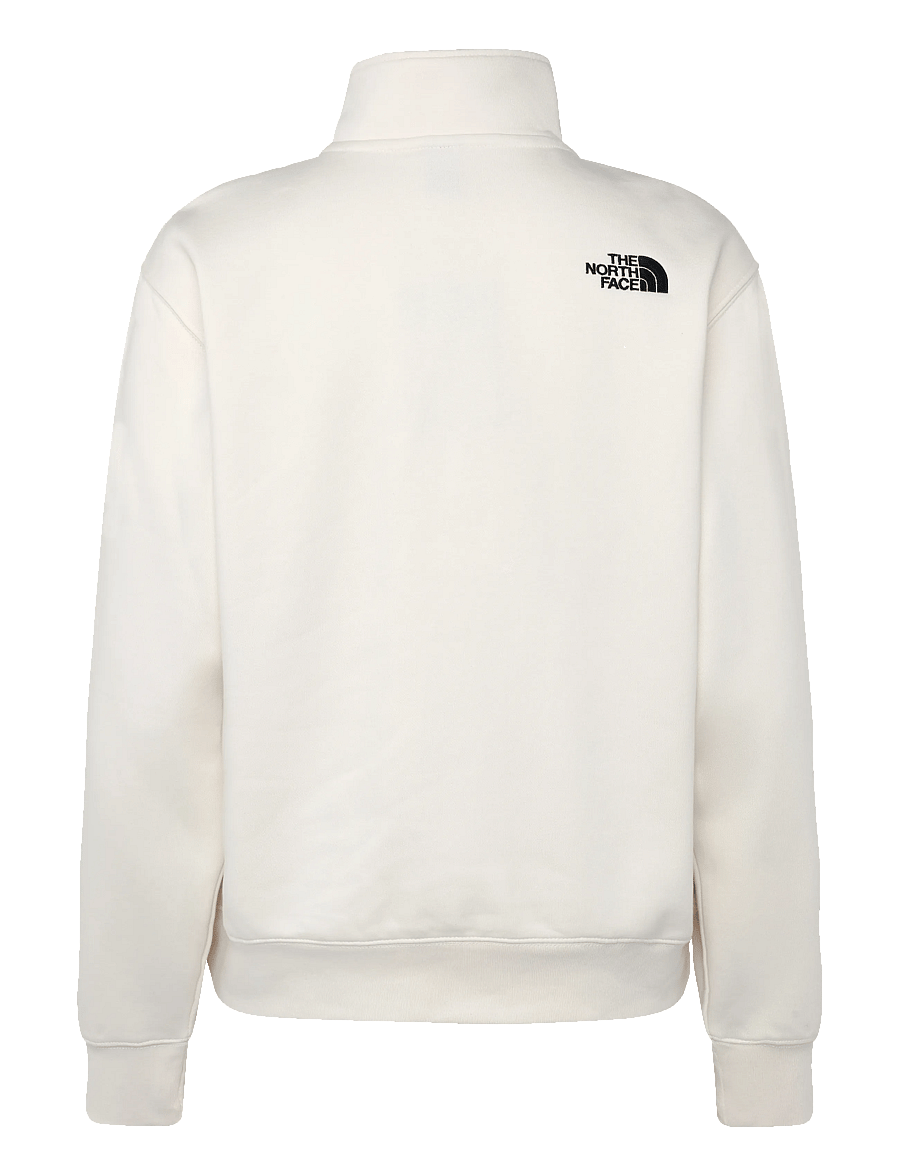 The North Face - W SKI EMBRO RELAXED 1/4 ZIP - GRAPHIC - dressipluusid ja pusad - white dune - 2