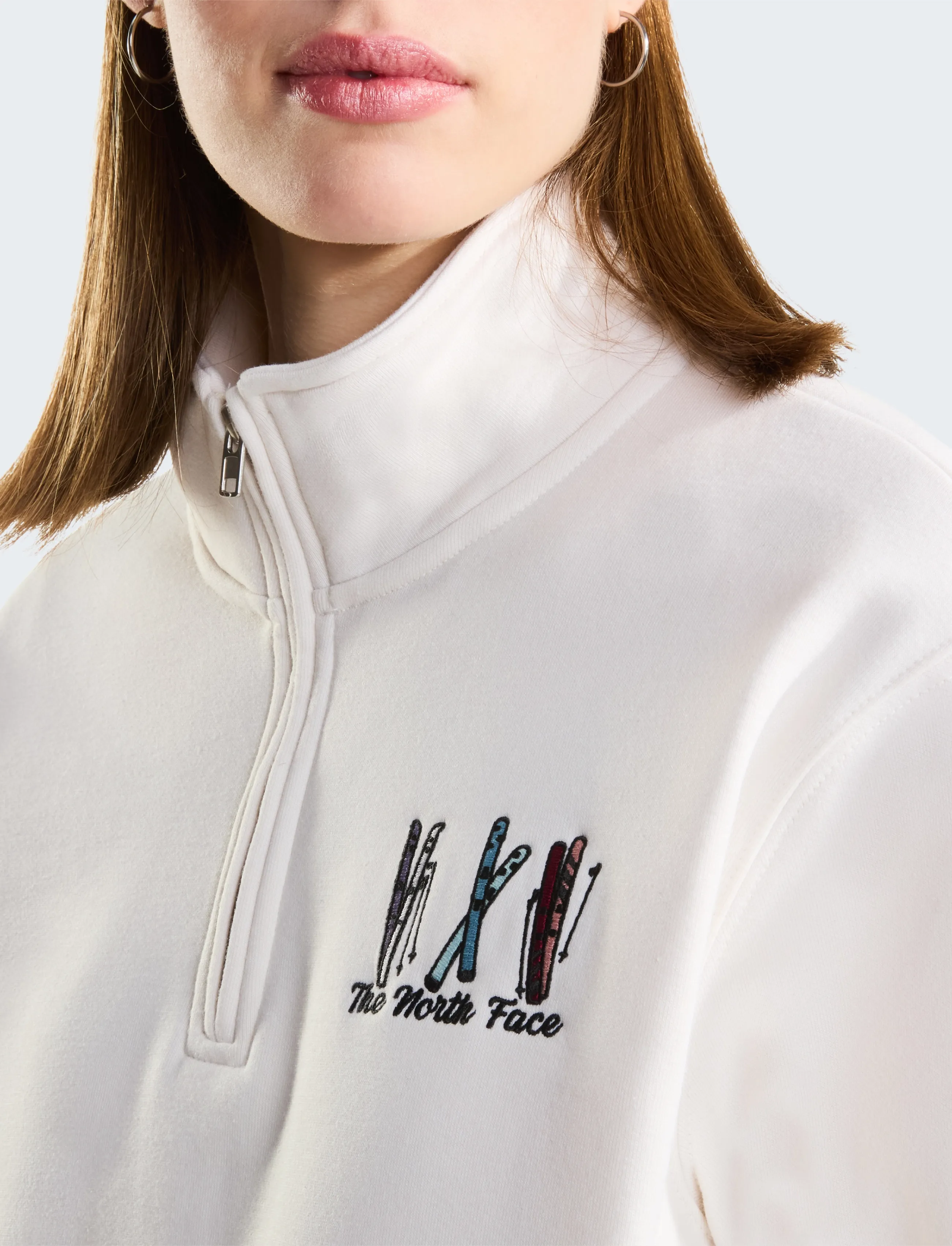 THE NORTH FACE W Ski Embro Relaxed 1/4 Zip Graphic tröjor dam – bild 5