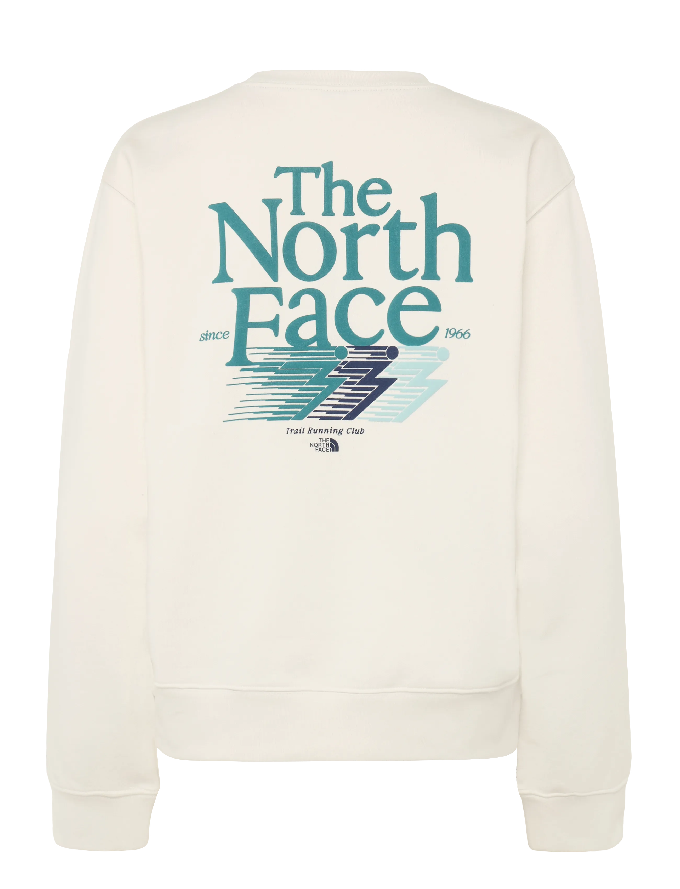 The North Face - W RETRO TRAIL RELAXED CREW- GRAPHIC - white dune - 2