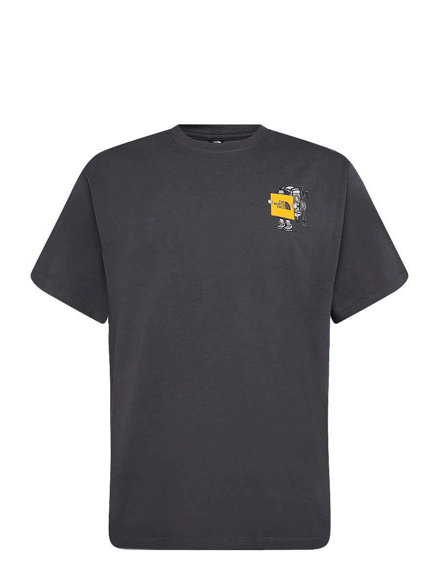 The North Face - U GEAR UP GET OUT RLX SS TEE-GRAPHIC - oberteile & t-shirts - anthracite grey - 1
