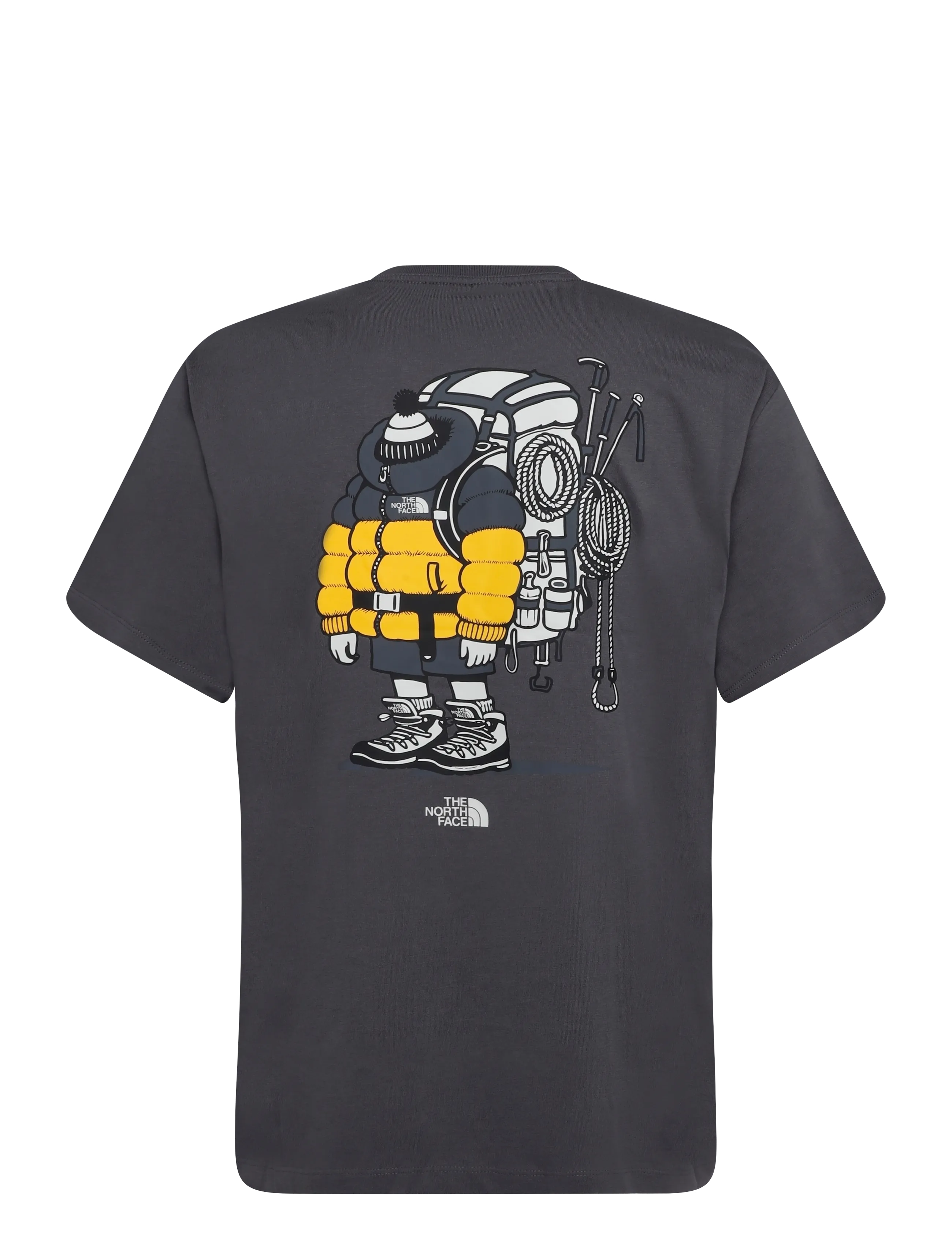 The North Face - U GEAR UP GET OUT RLX SS TEE-GRAPHIC - lowest prices - anthracite grey - 2