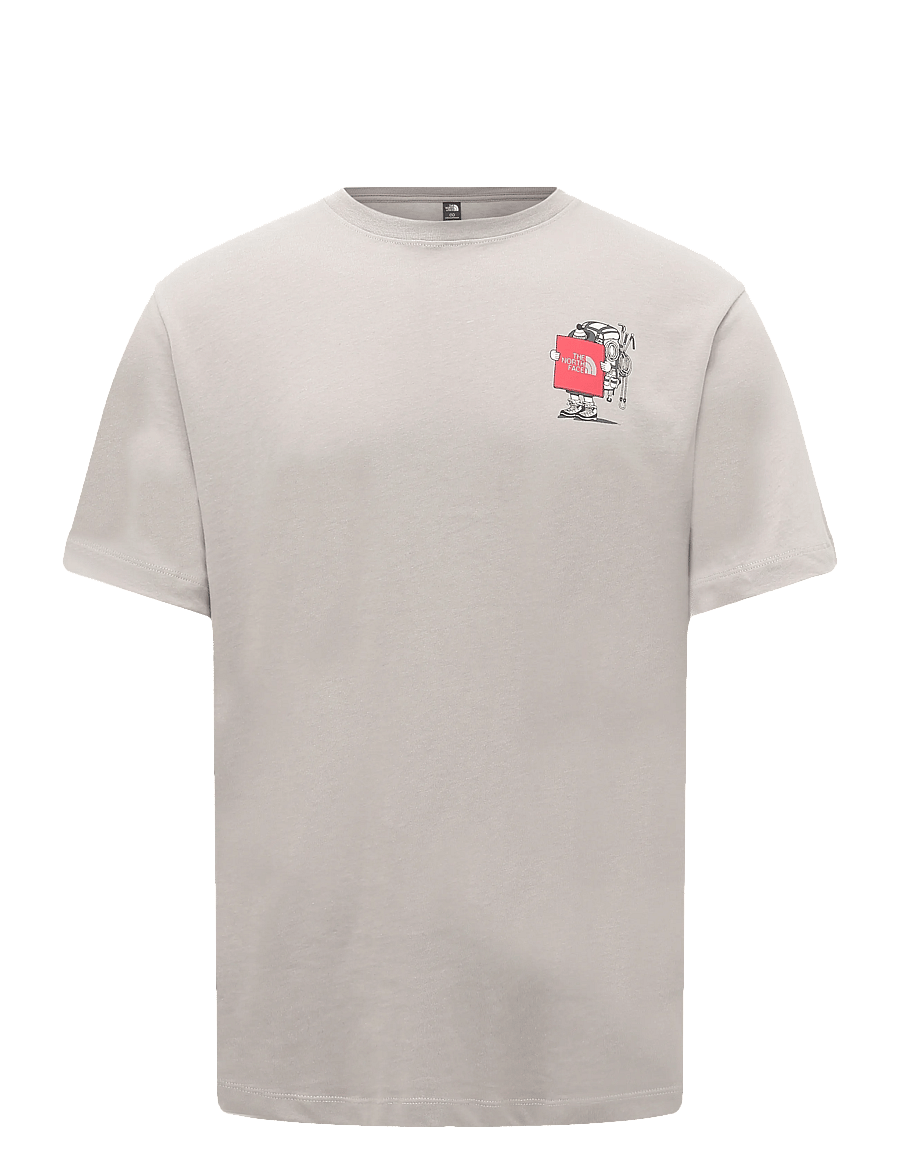 The North Face - U GEAR UP GET OUT RLX SS TEE-GRAPHIC - tops & t-shirts - stone slab - 1