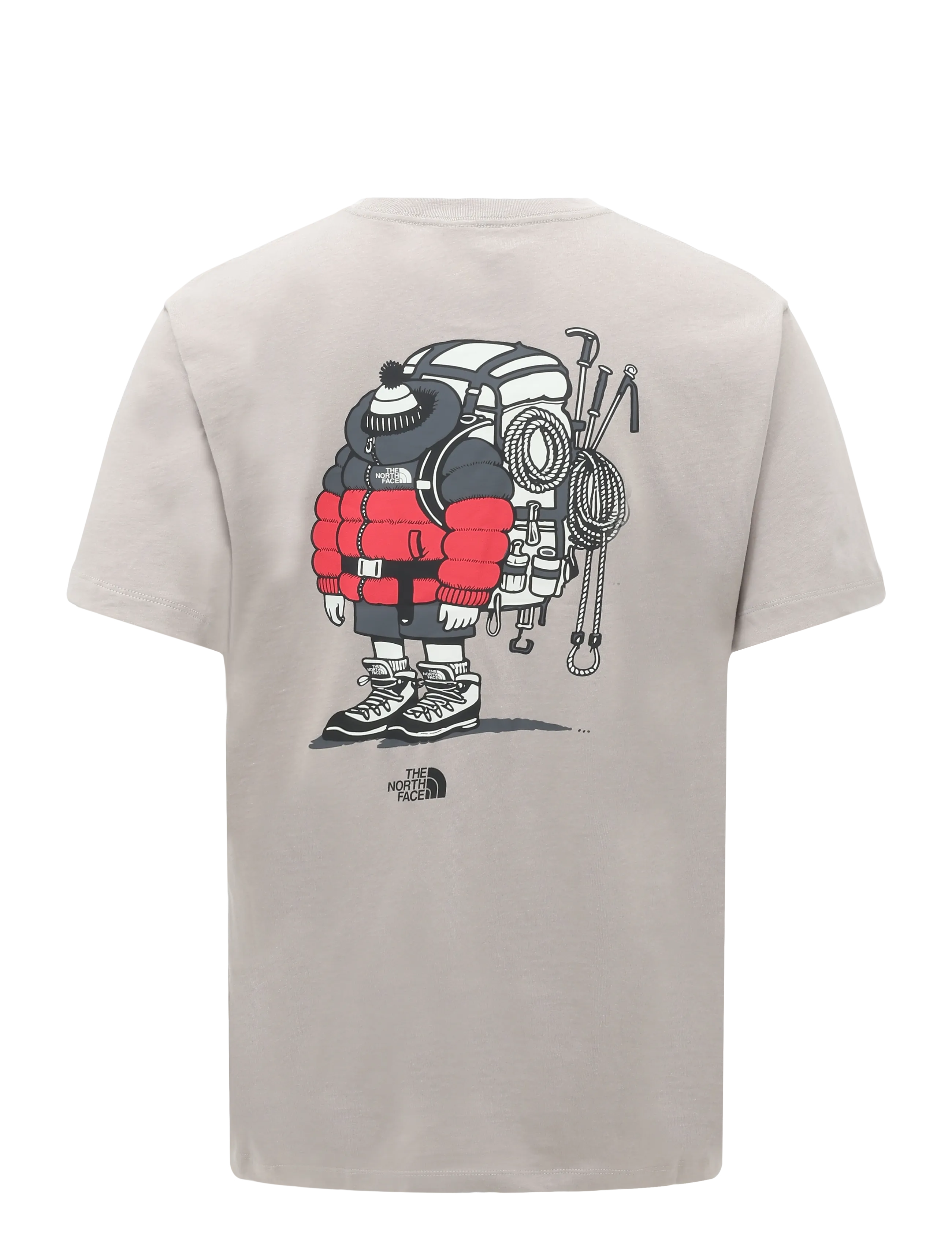 The North Face - U GEAR UP GET OUT RLX SS TEE-GRAPHIC - tops & t-shirts - stone slab - 2