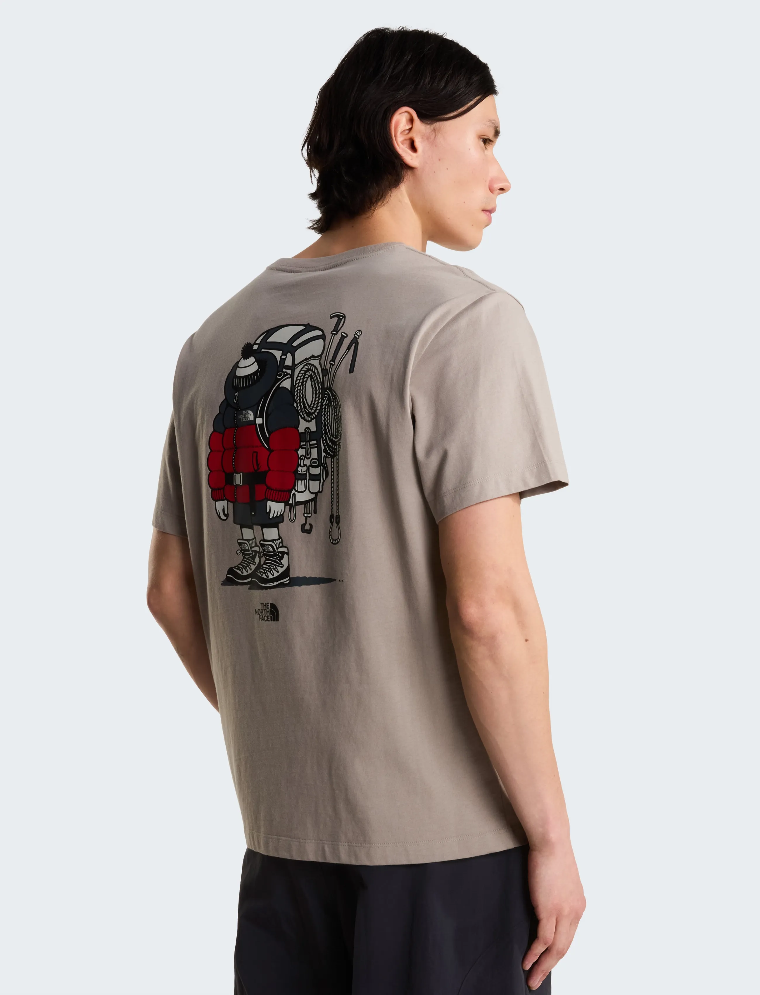 The North Face U GEAR UP GET OUT RLX SS TEE-GRAPHIC - Nach Stil kaufen - STONE SLAB / beige
