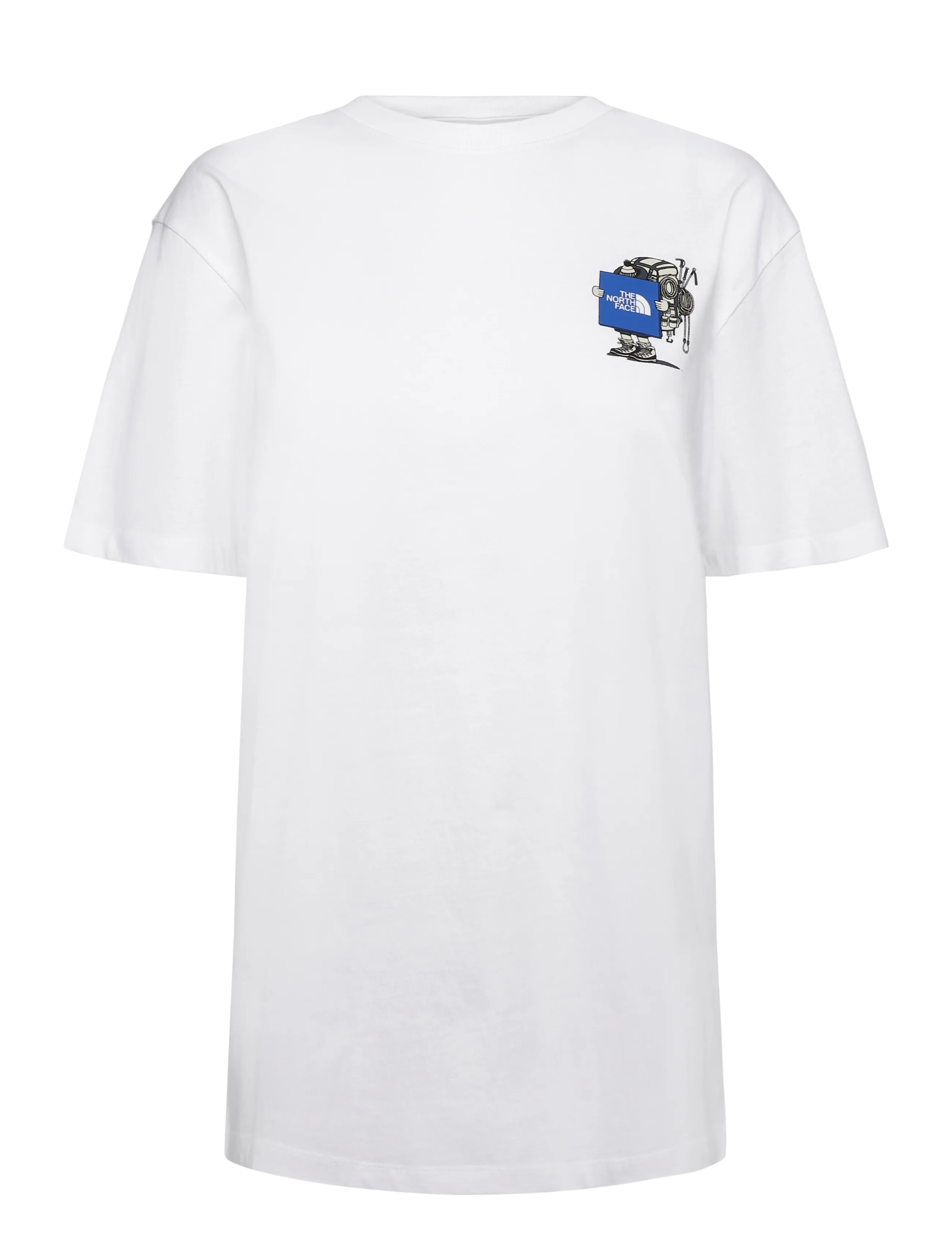 The North Face U GEAR UP GET OUT RLX SS TEE-GRAPHIC - Vis alt - TNF WHITE / white