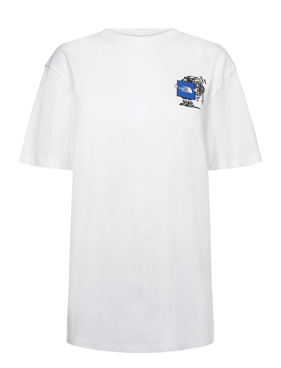The North Face - U GEAR UP GET OUT RLX SS TEE-GRAPHIC - t-shirts - tnf white - 1