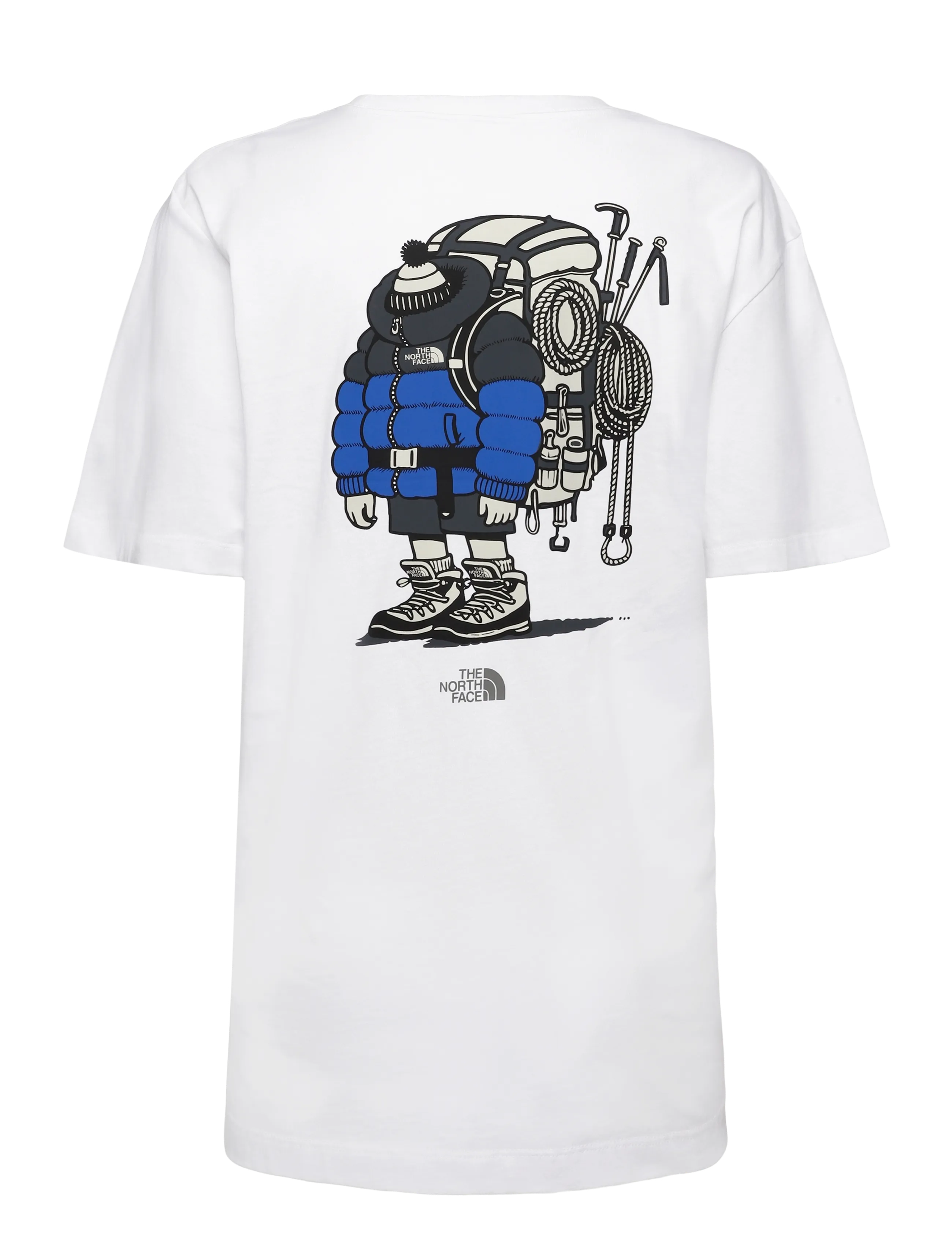 The North Face - U GEAR UP GET OUT RLX SS TEE-GRAPHIC - t-shirts - tnf white - 2
