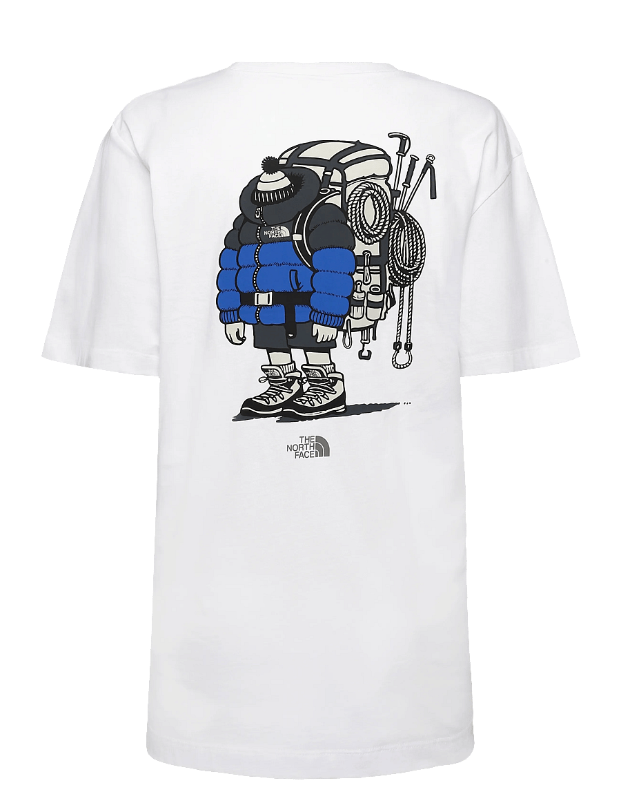 The North Face - U GEAR UP GET OUT RLX SS TEE-GRAPHIC - t-shirts - tnf white - 2