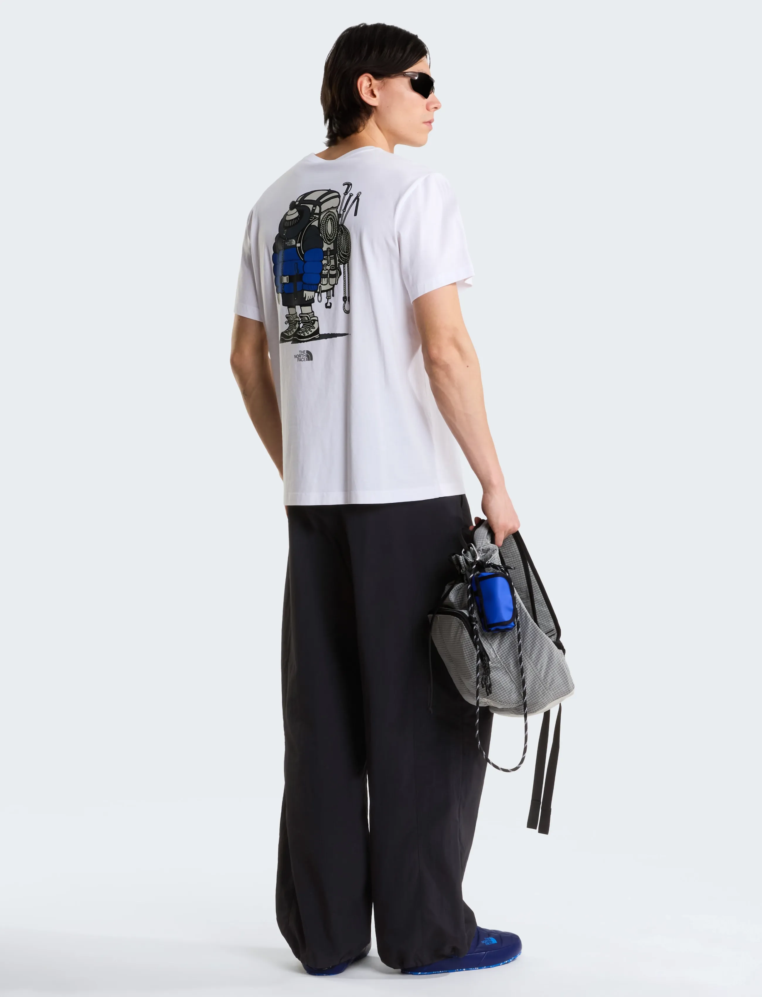 The North Face - U GEAR UP GET OUT RLX SS TEE-GRAPHIC - t-shirts - tnf white - 4