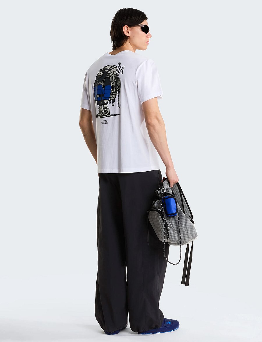 The North Face - U GEAR UP GET OUT RLX SS TEE-GRAPHIC - t-shirts - tnf white - 4