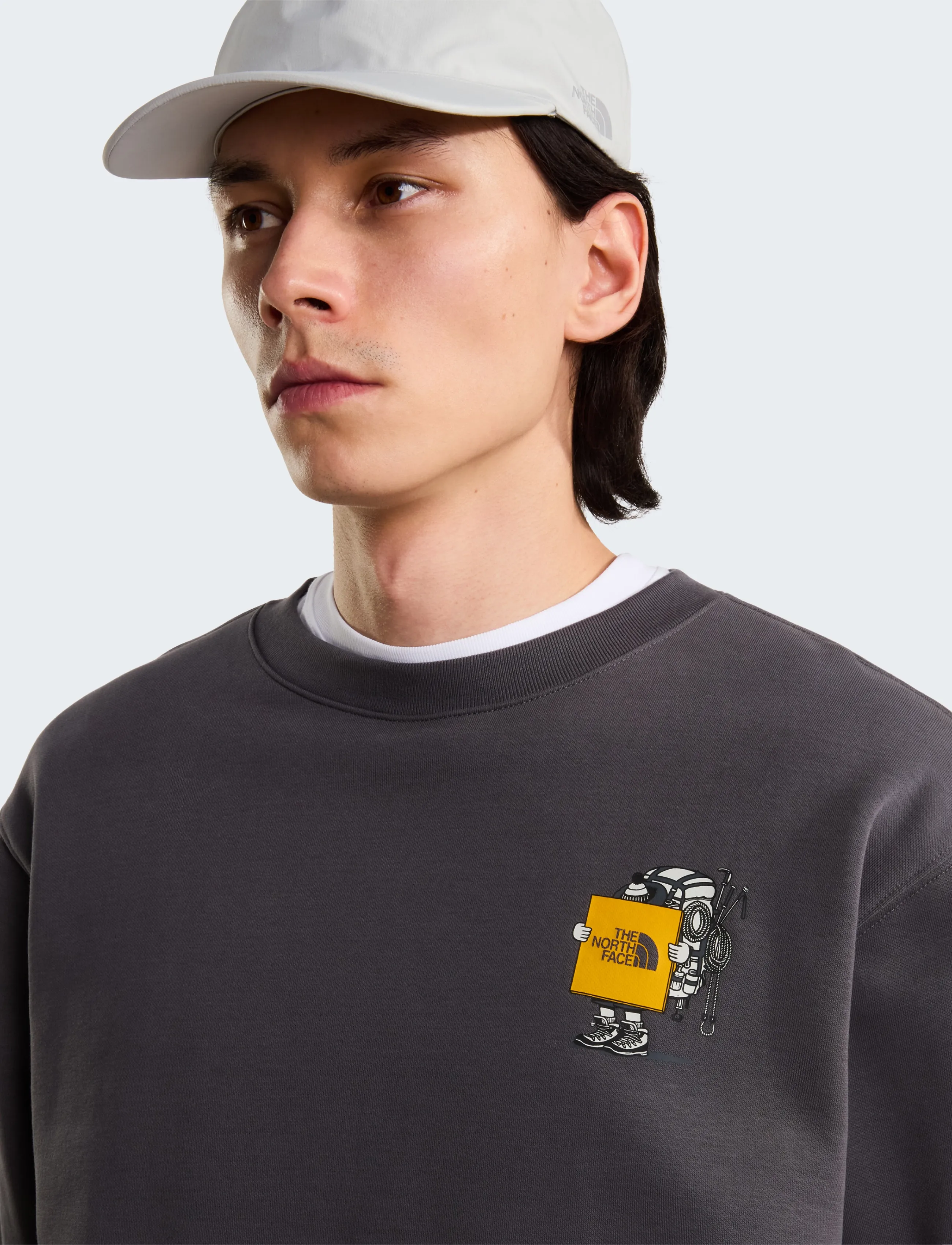 THE NORTH FACE U Gear Up Get Out Rlx Crew-Graphic tröjor herr – bild 6