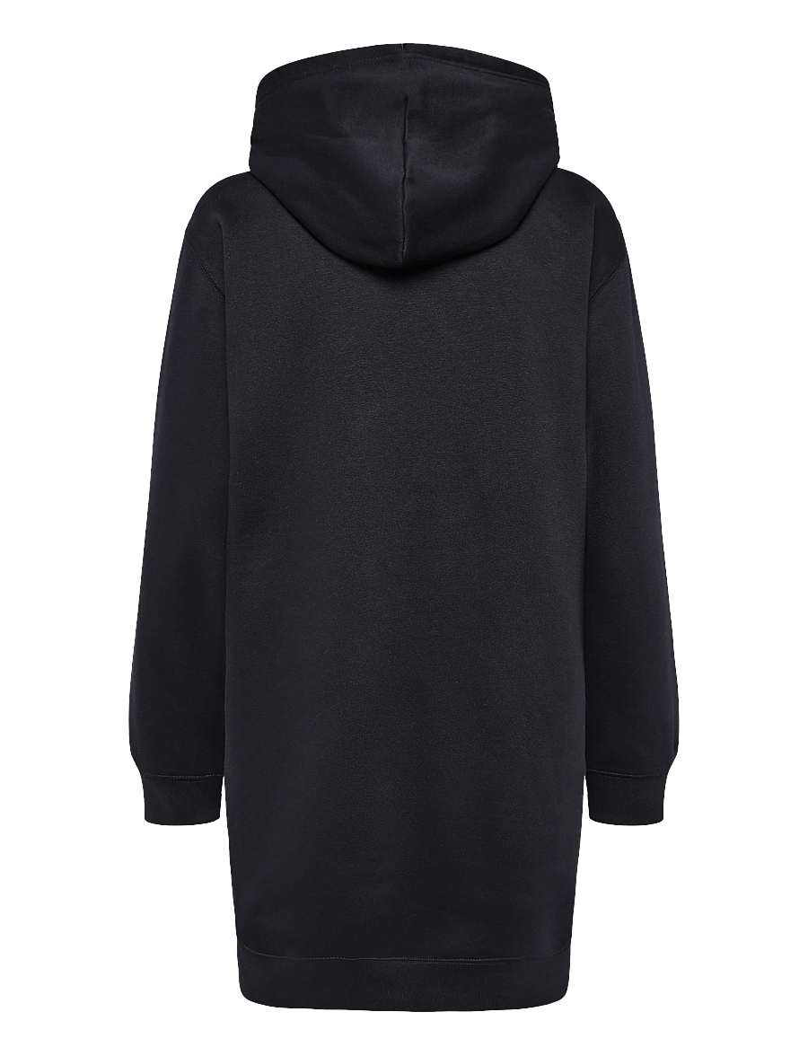 The North Face - W ESSENTIAL SD RLX HOODED DRESS - klänningar & kjolar - tnf black - 1