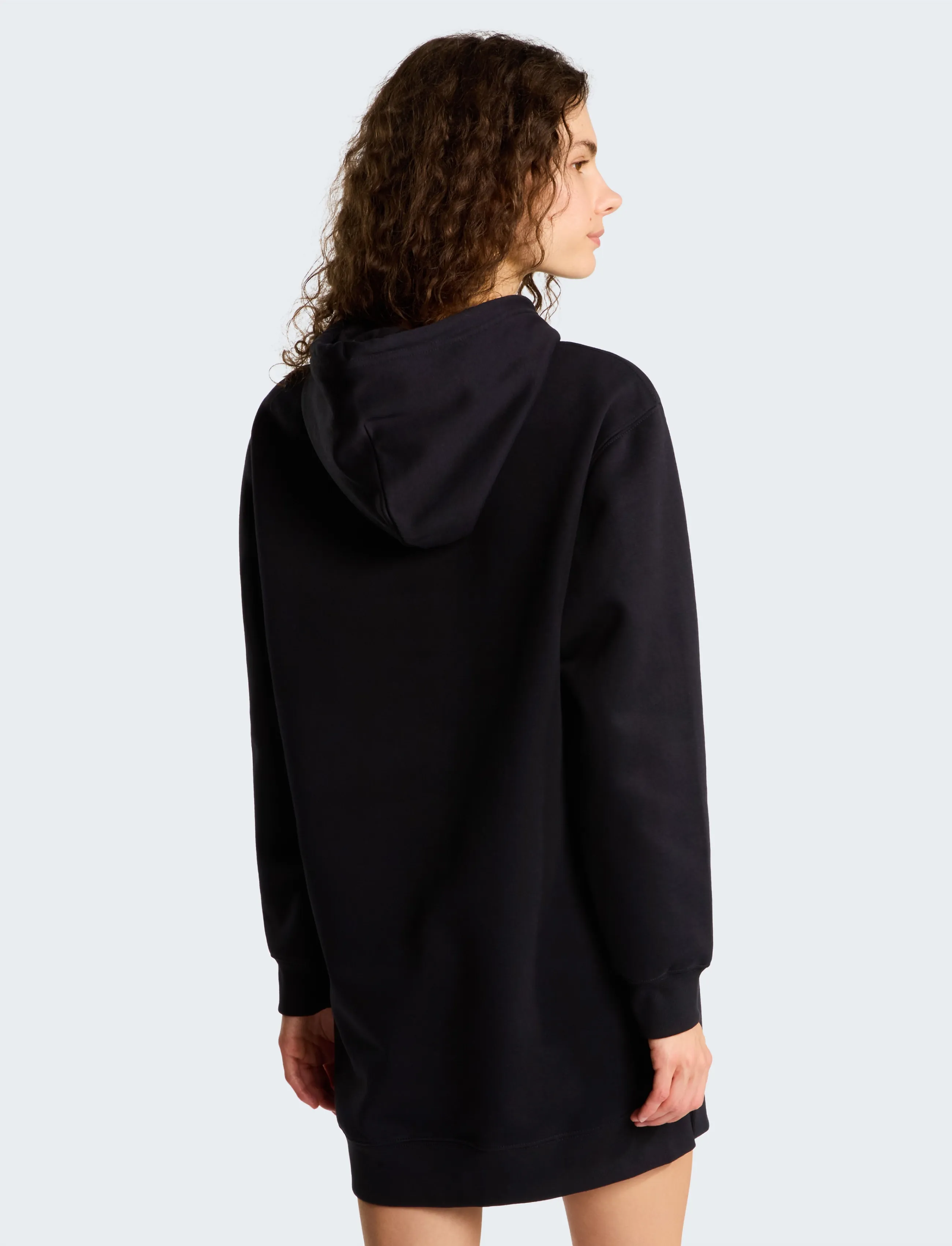 The North Face - W ESSENTIAL SD RLX HOODED DRESS - sportkleider - tnf black - 3