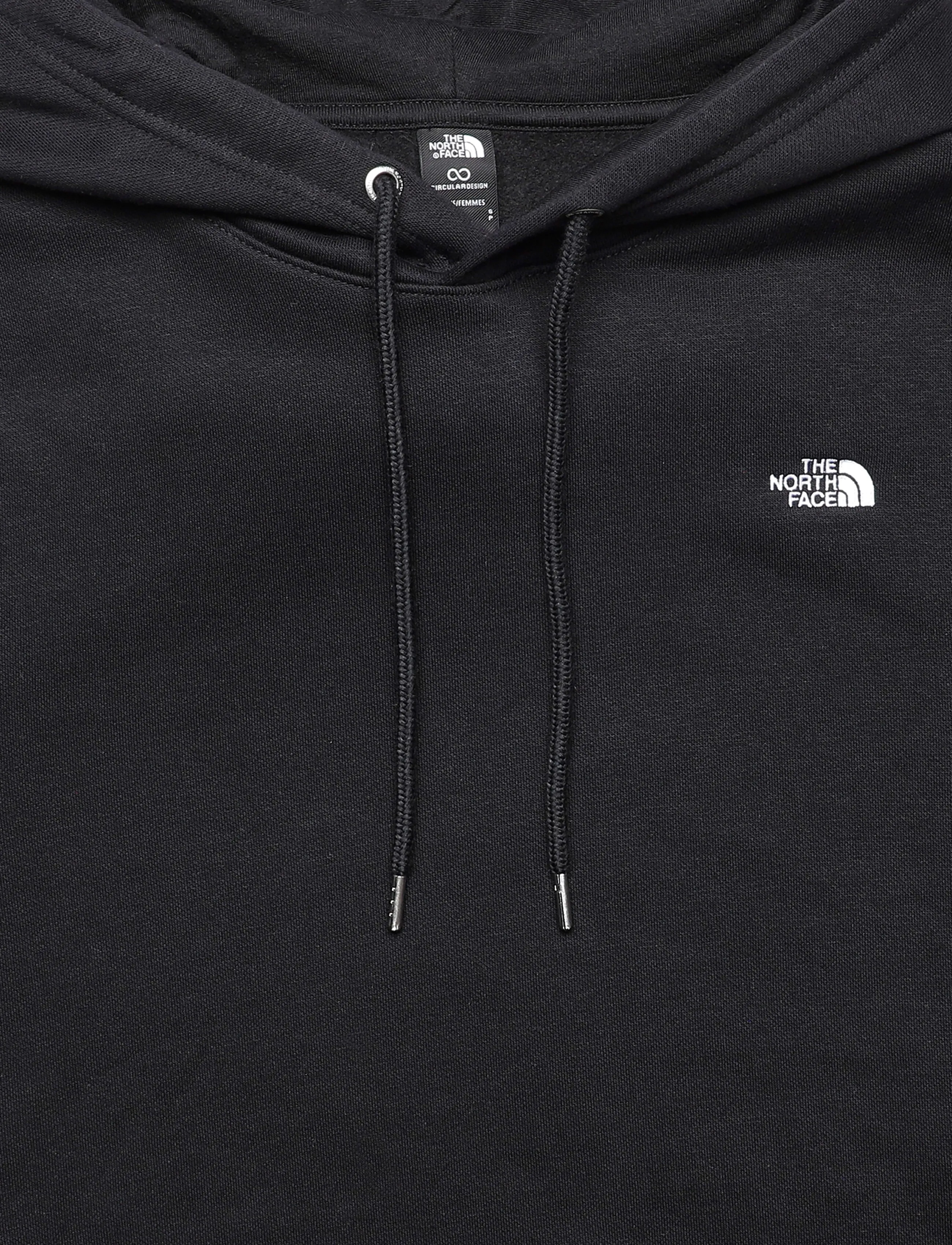 The North Face - W ESSENTIAL SD RLX HOODED DRESS - klänningar & kjolar - tnf black - 2