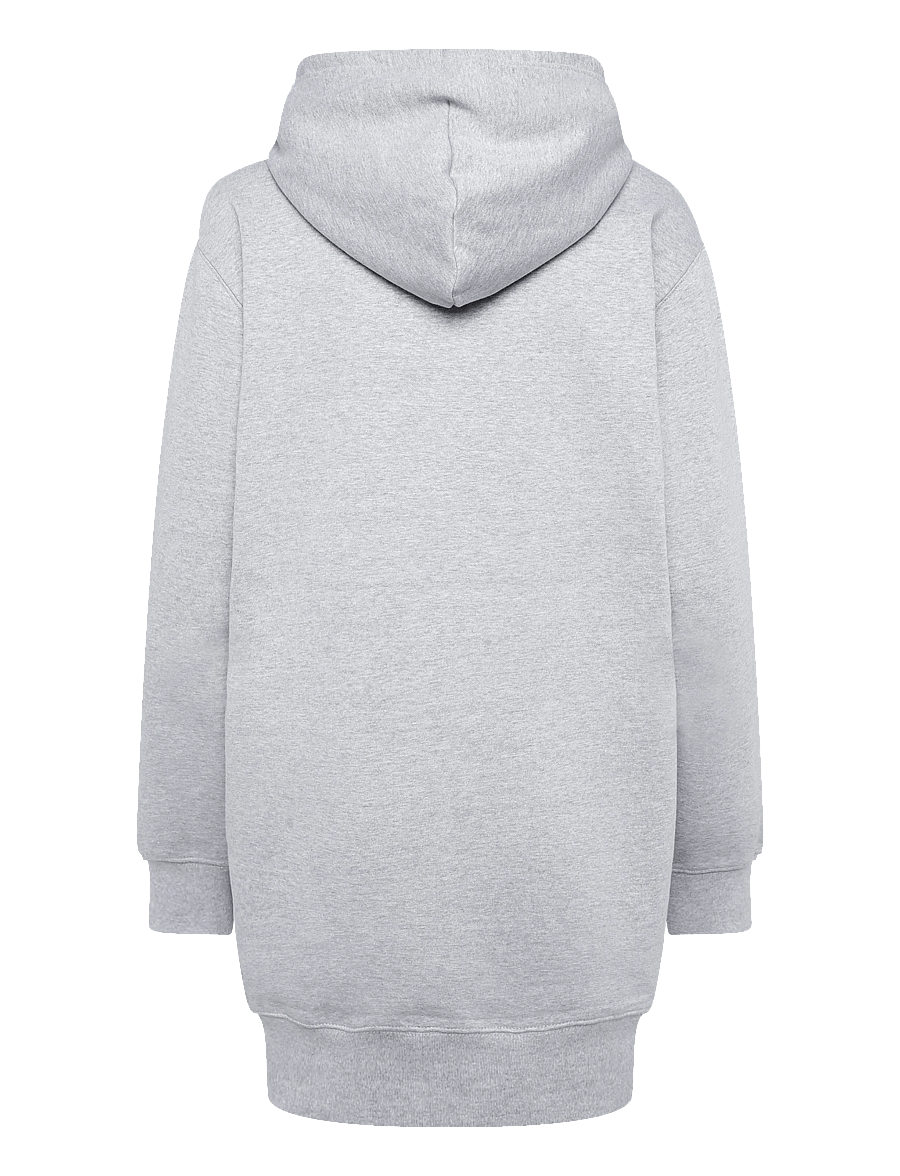 The North Face - W ESSENTIAL SD RLX HOODED DRESS - dresses & skirts - tnf pale grey heather - 2