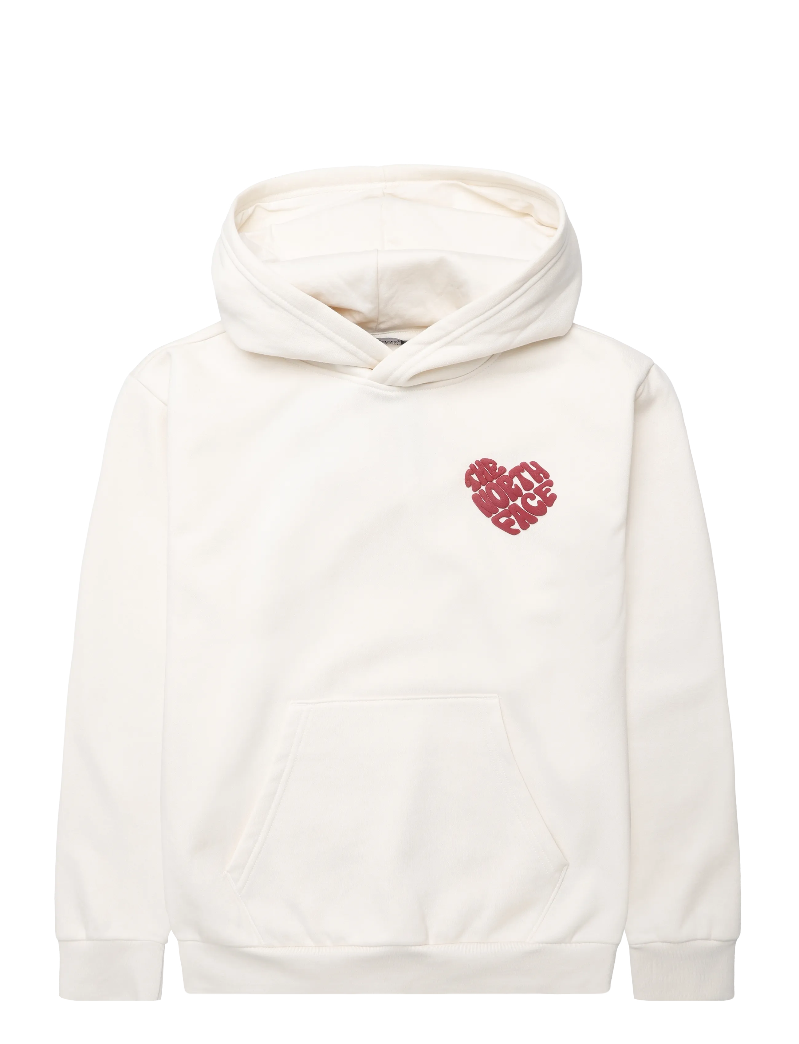 The North Face TEEN G BRAND PROUD RELAXED HOODIE - GRA - Sweatshirts & Hættetrøjer - WHITE DUNE / cream