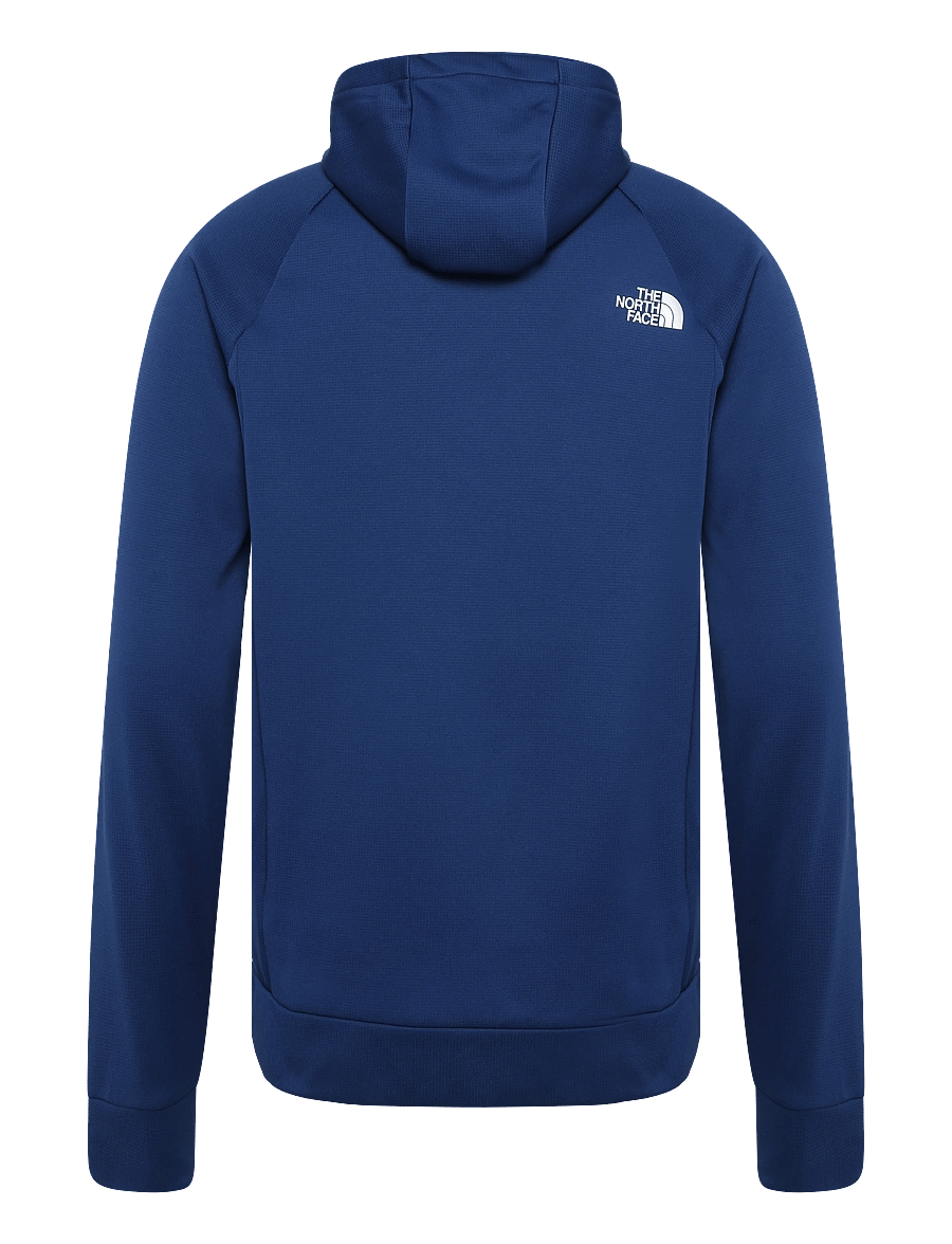 The North Face - M REAXION 2.0 HOODED SWEATER-GRAPHIC - overdele - estate blue dark heather - 2