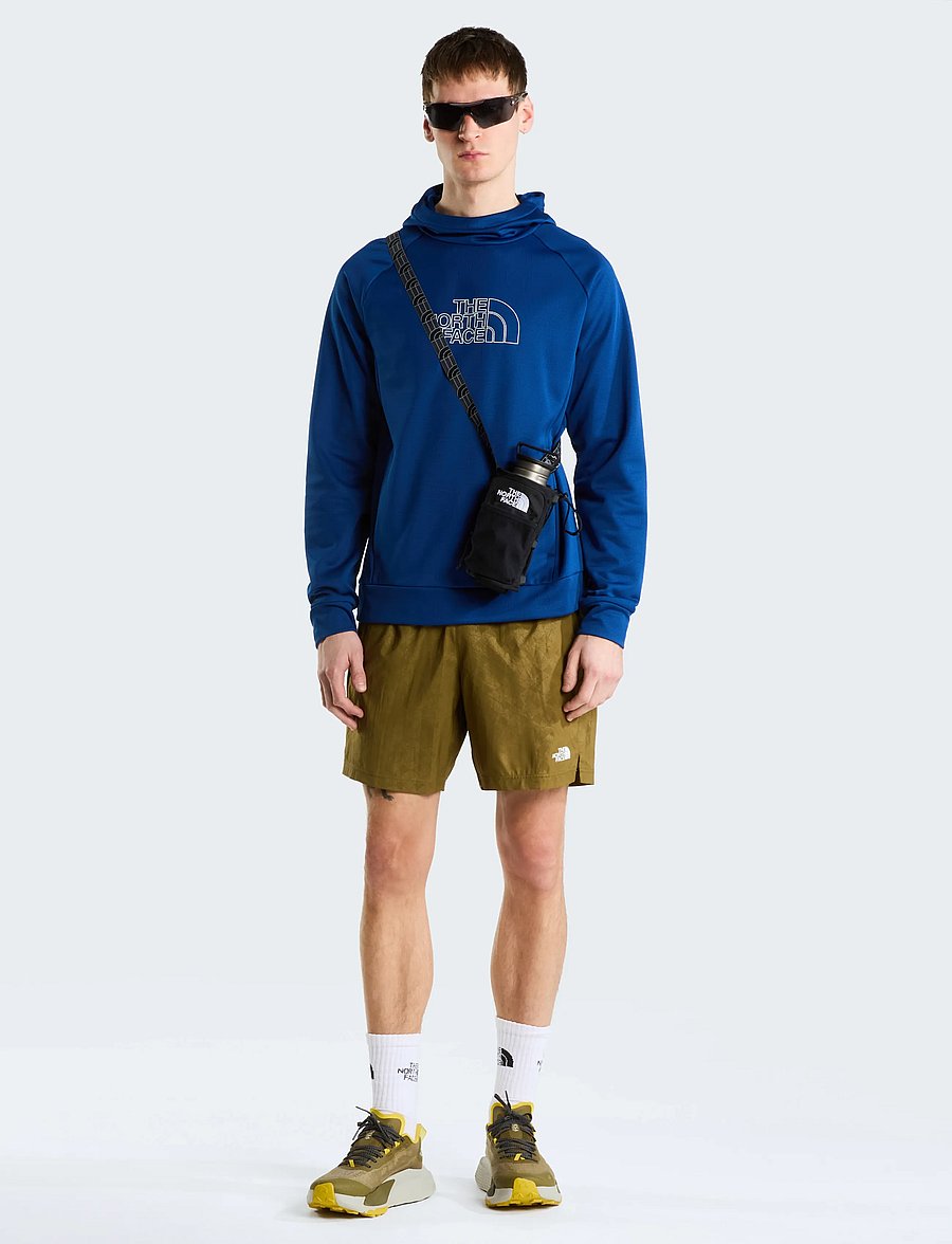The North Face - M REAXION 2.0 HOODED SWEATER-GRAPHIC - overdele - estate blue dark heather - 3