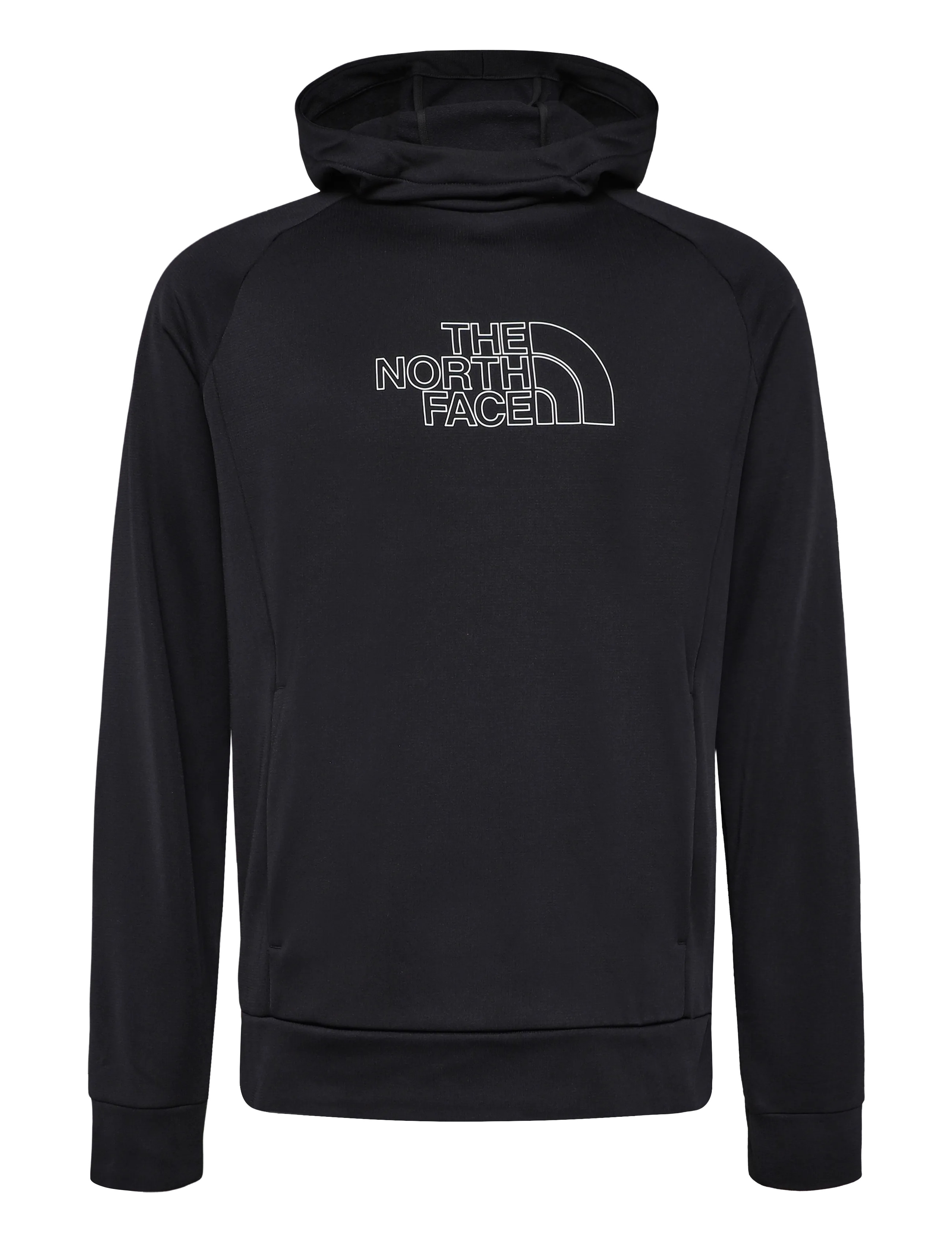 The North Face - M REAXION 2.0 HOODED SWEATER-GRAPHIC - tnf black dark heather - 1