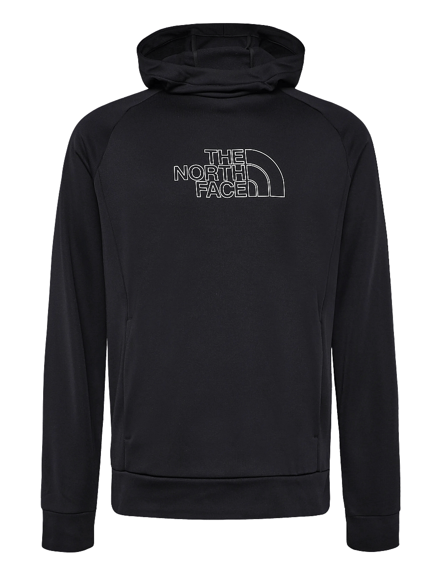The North Face - M REAXION 2.0 HOODED SWEATER-GRAPHIC - overdele - tnf black dark heather - 1